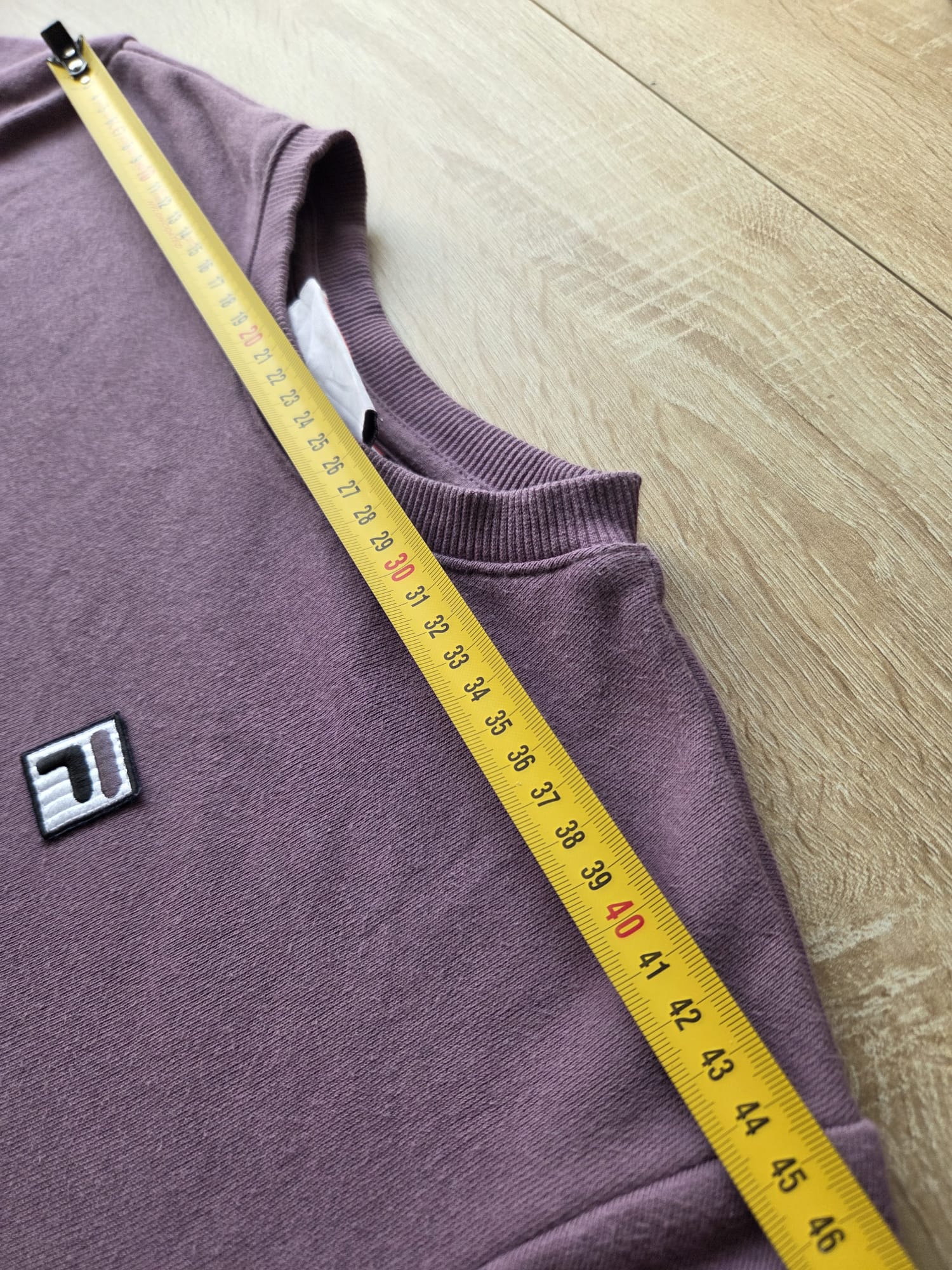 Sweat-shirt Fila rose lilas à rayures – Fila – taille S 7