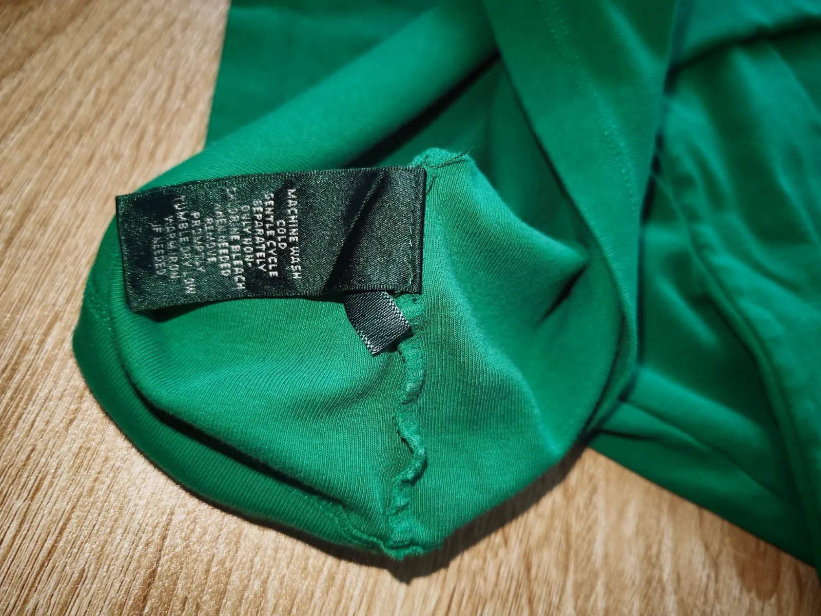 T-shirt manches longues Lauren Ralph Lauren vert – Lauren Ralph Lauren – taille S 5