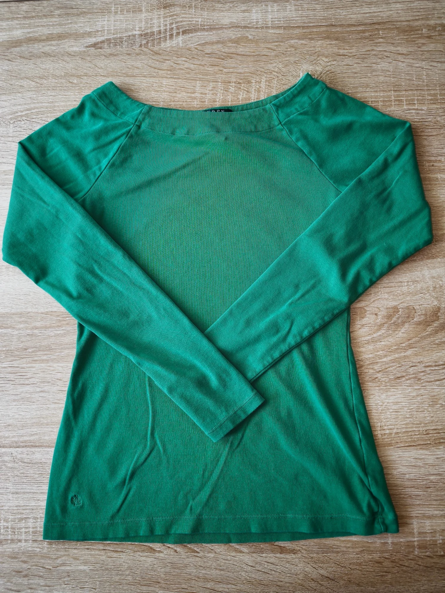 T-shirt manches longues Lauren Ralph Lauren vert