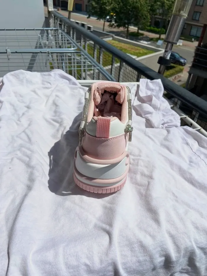 Basket femme rose 40 – Sans marque – taille EU 40 2