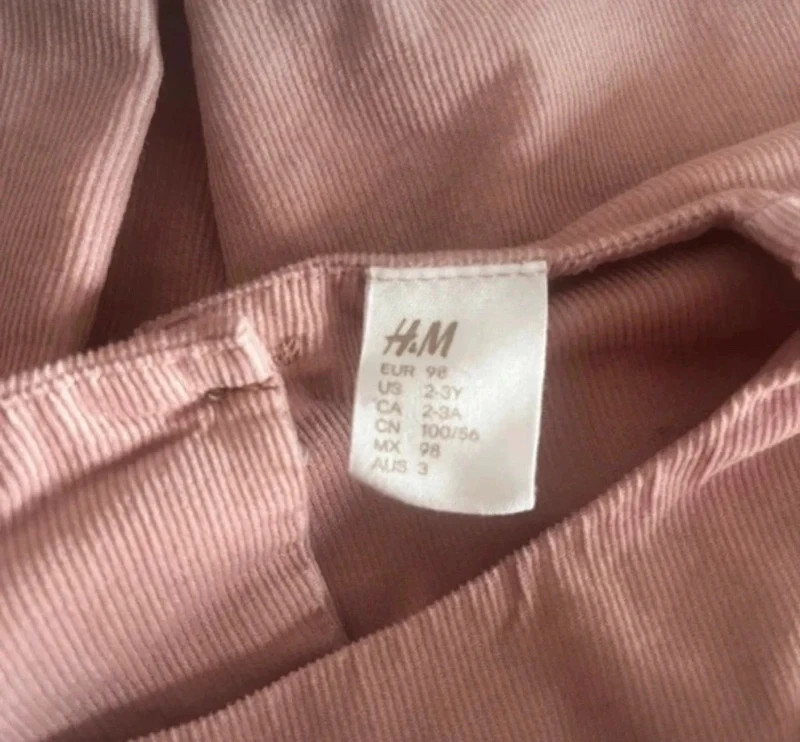 Robe rose H&M / 3 ans 98cm – H&M – taille 3 ans / 98 cm 3