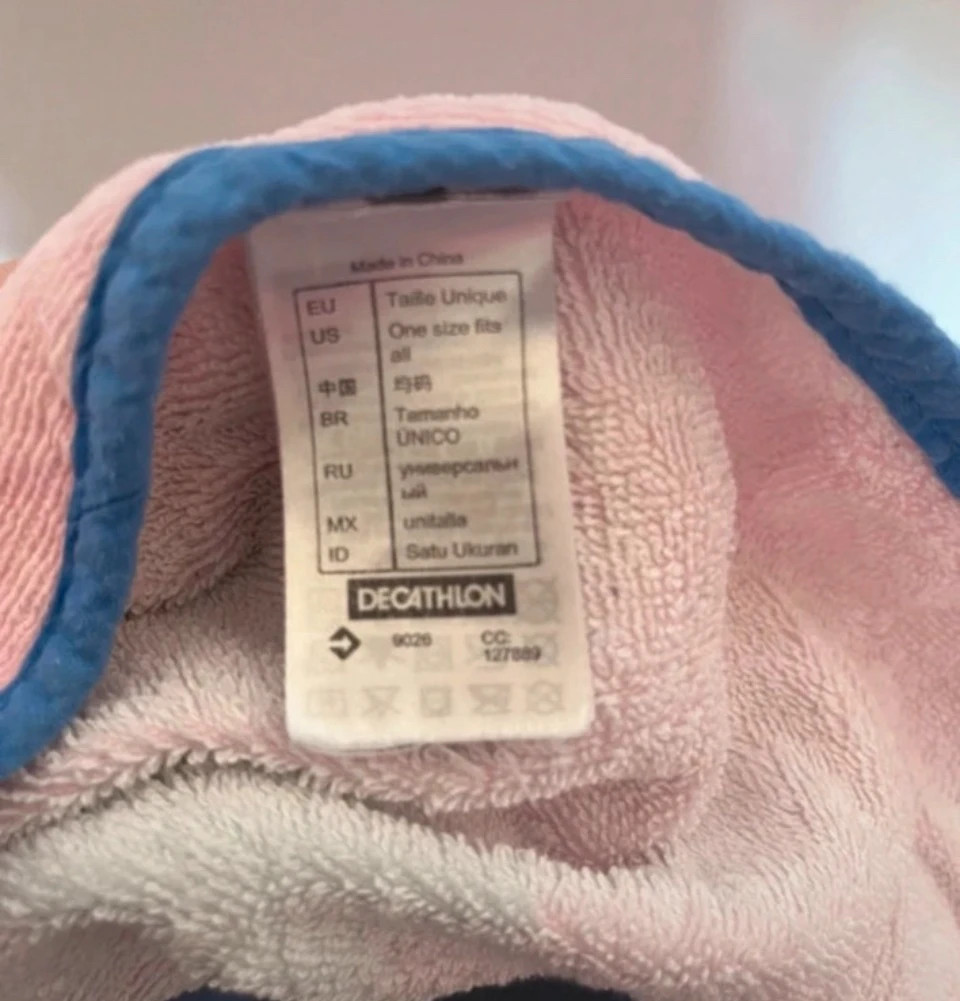 Serviette pancho enfant - licorne - Taille unique – Decathlon 3