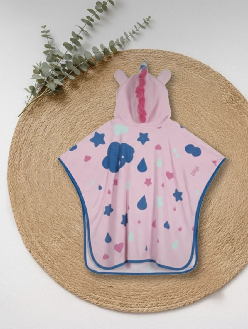 Serviette pancho enfant - licorne - Taille unique – Decathlon 2