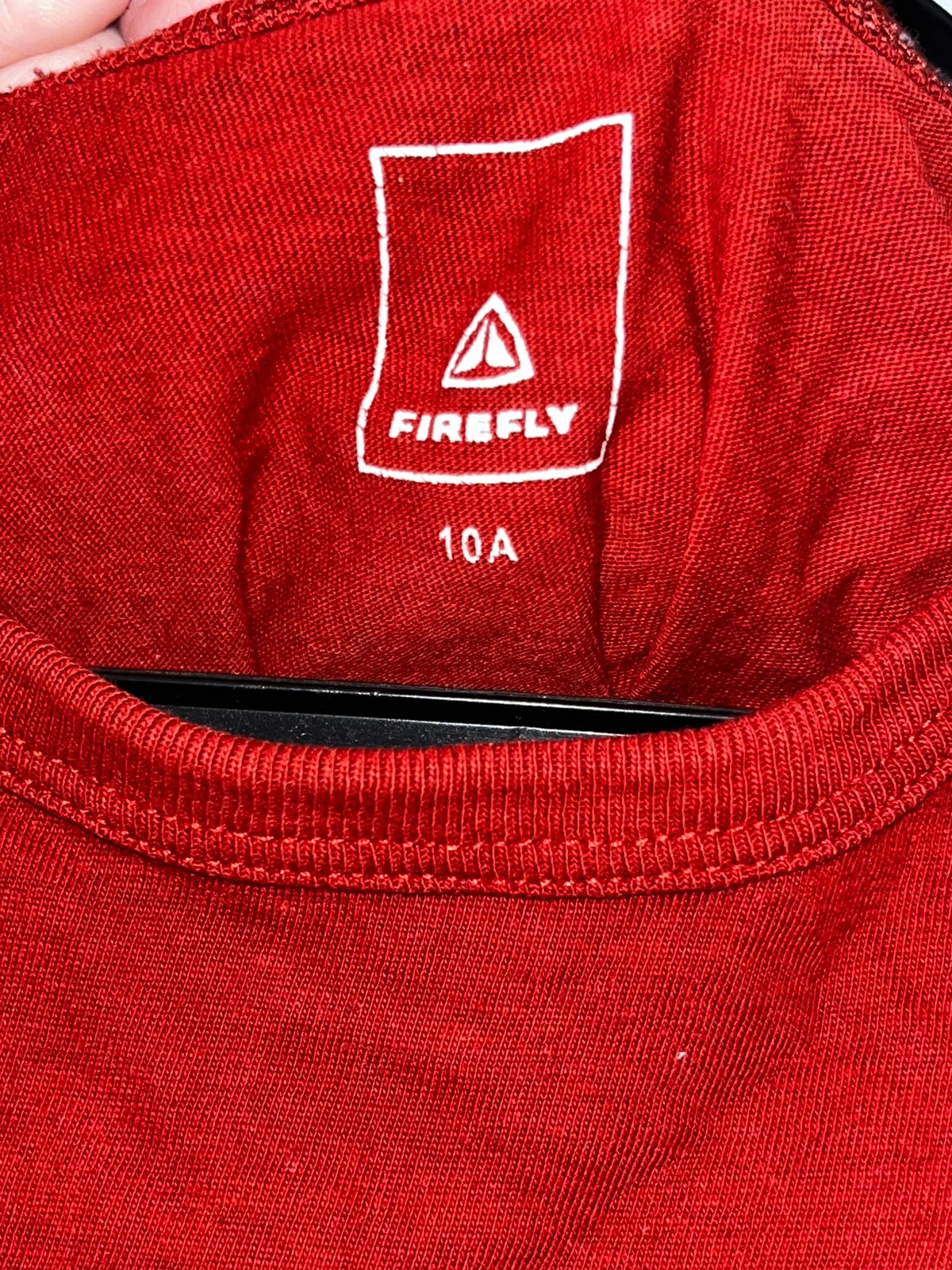 T-shirt Firefly rouge / 100% coton - Taille 10 ans – Firefly – taille 10 ans / 140 cm 3