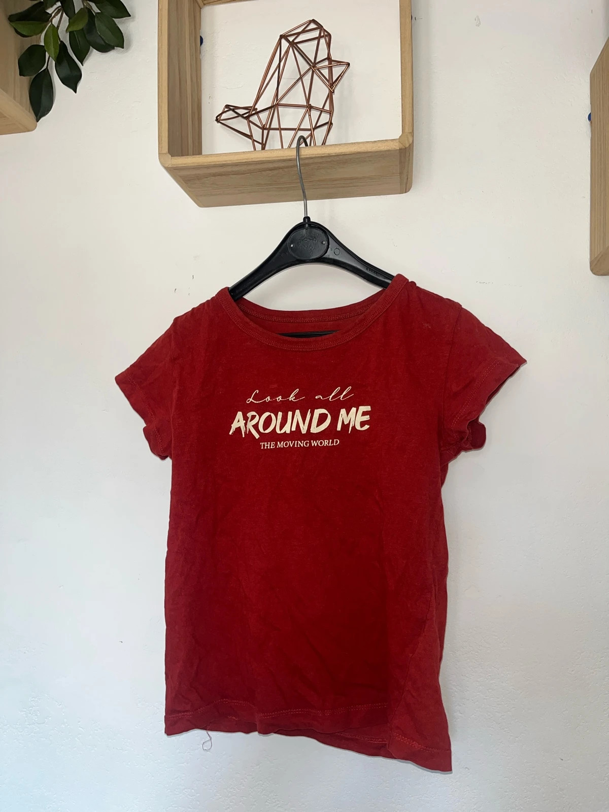 T-shirt Firefly rouge / 100% coton - Taille 10 ans