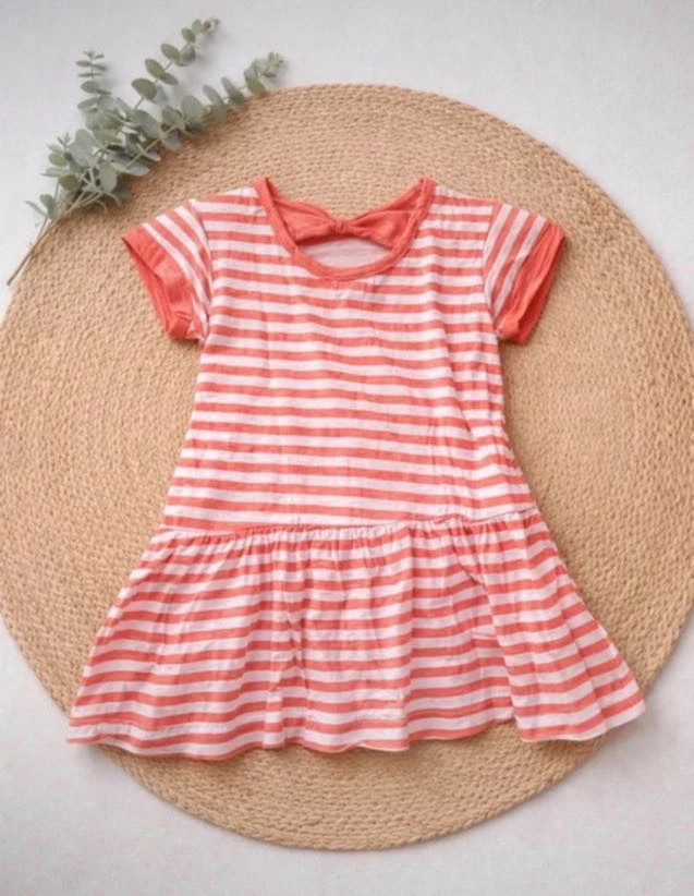 🌸 Robe / Kimadi , Taille 18 mois. ( Orange) – Kimadi – taille 12-18 mois / 80 cm 2