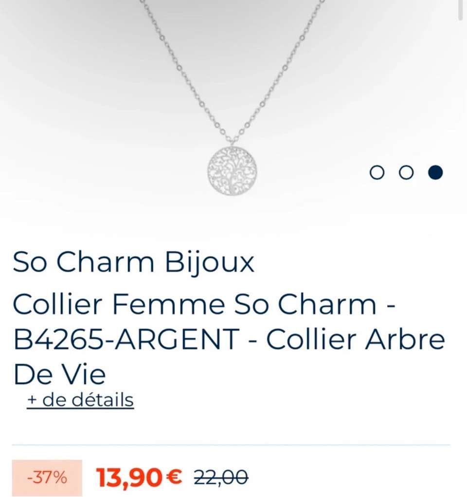 Collier So charm / Arbre de vie / So charm (40cm) – SO CHARM 3
