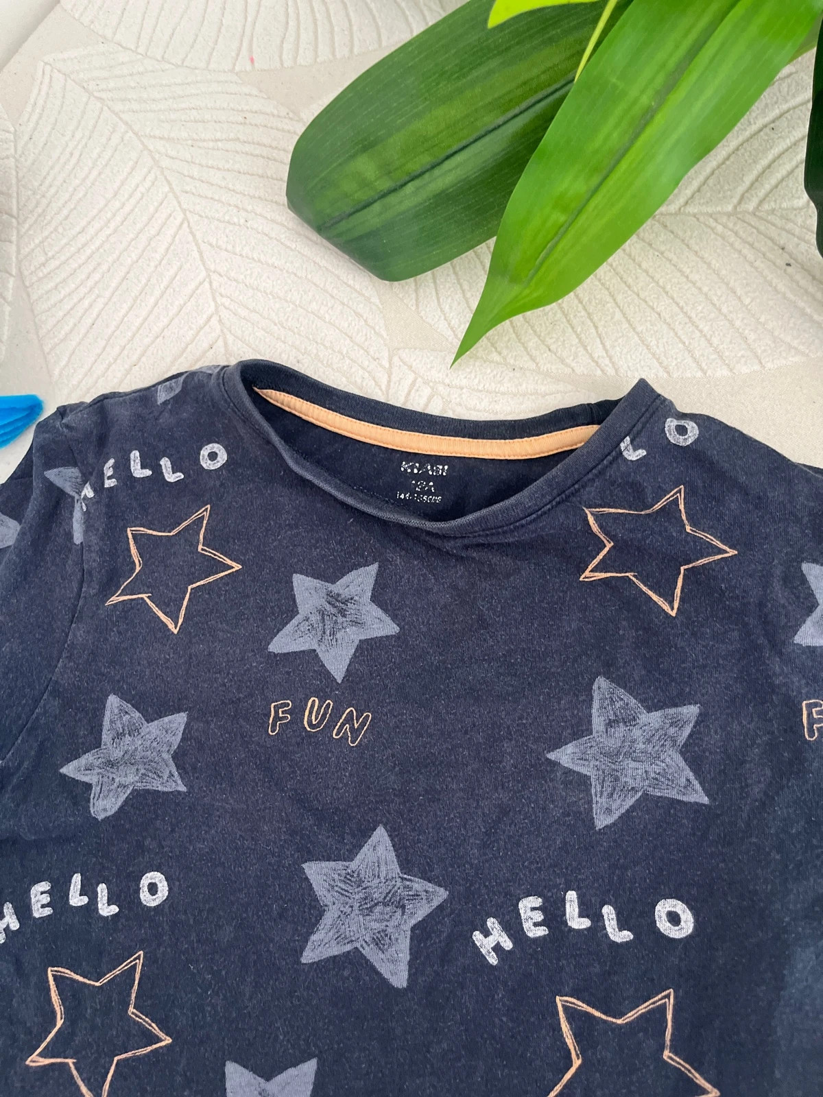 T-shirt Kiabi - Taille 12 ans / 100% Coton bleu – Kiabi – taille 12 ans / 152 cm 3