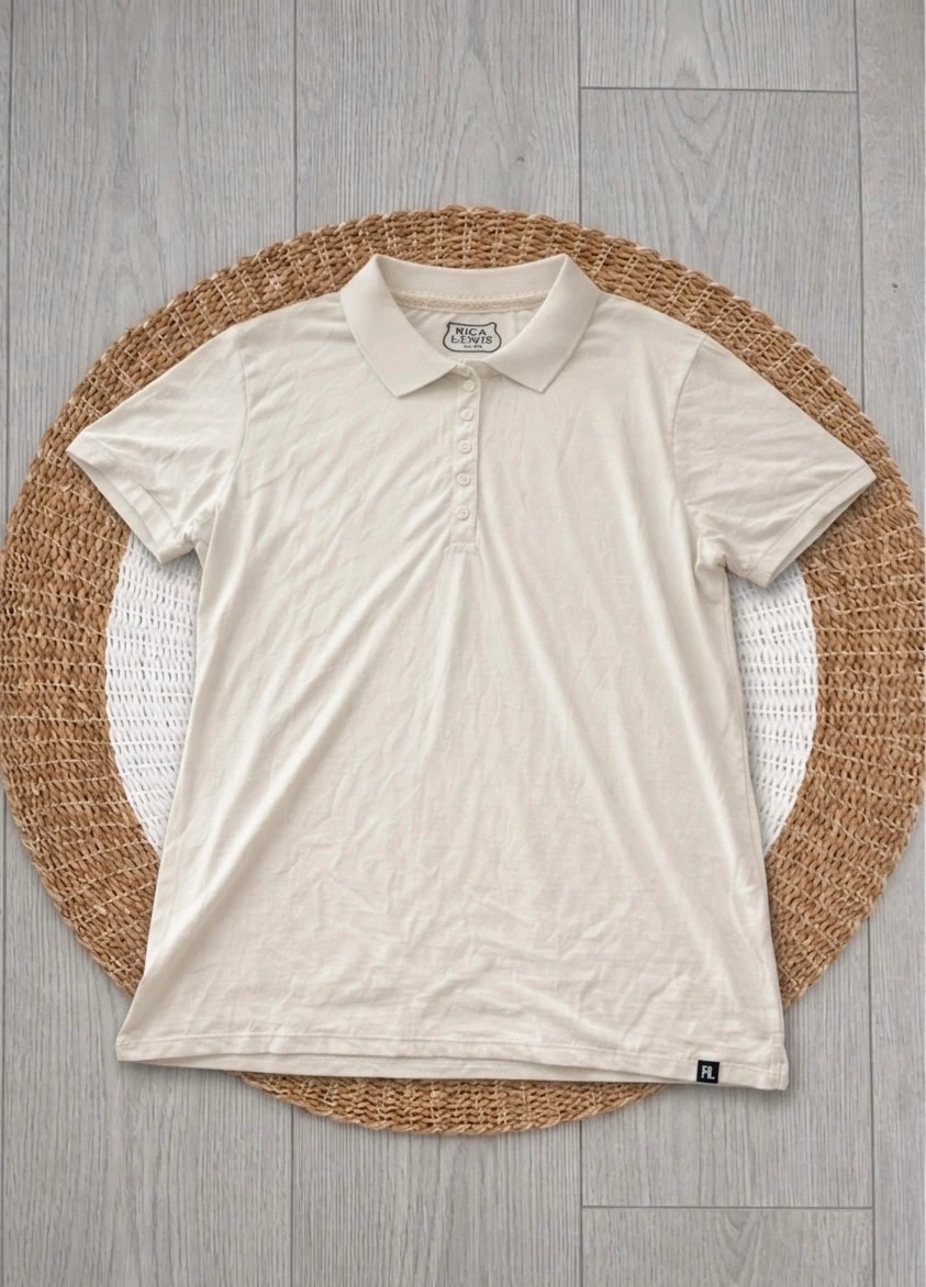 Polo Rica Lewis / Blanc cassé / Taille XL