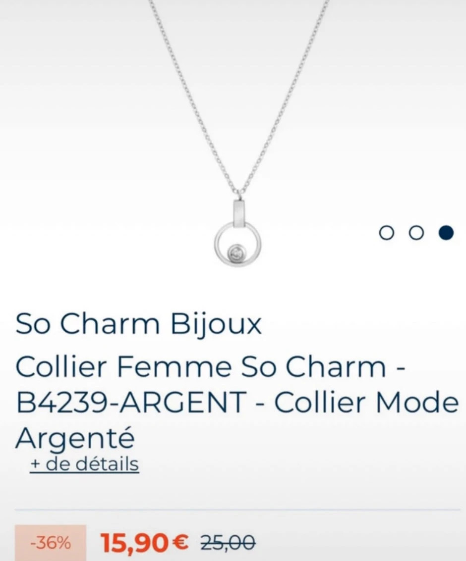 Collier - So Charm / 40cm – SO CHARM 3
