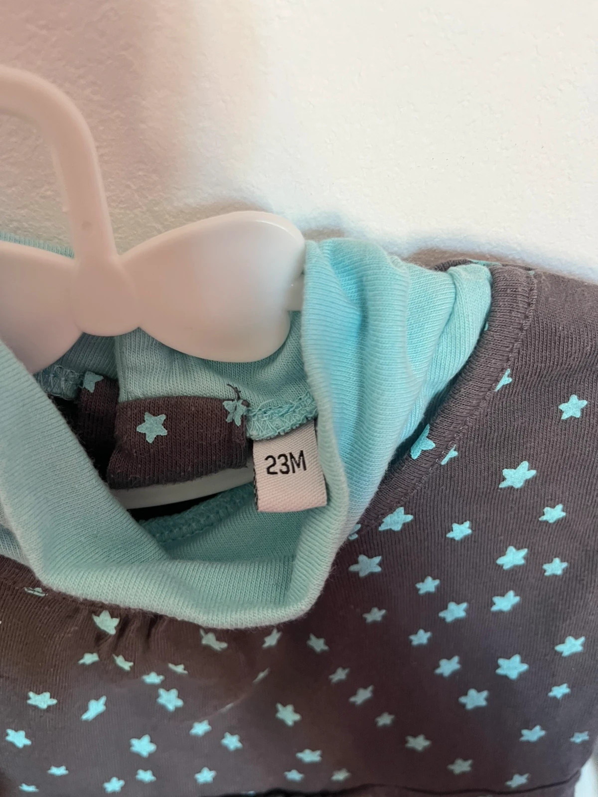 Tunique étoilé gris / bleu clair ( Taille 24 mois ) – taille 18-24 mois / 86 cm 3