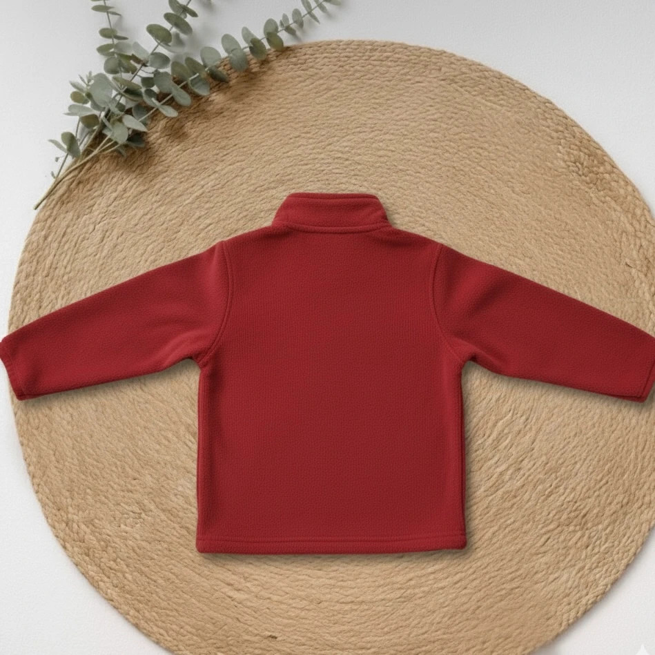 Pull polaire rouge - Quechua taille 6 ans – Quechua – taille 6 ans / 116 cm 2