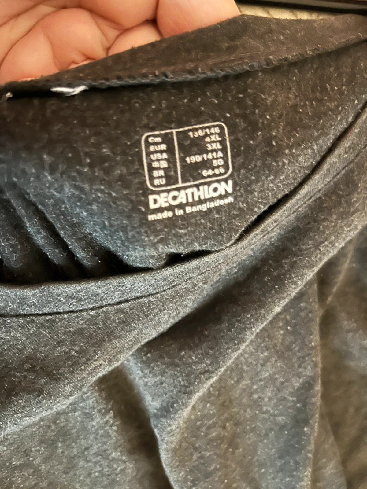 👕 T-shirt sport homme- Domyos/ Décathlon Taille 4XL – Decathlon – taille 4XL 4