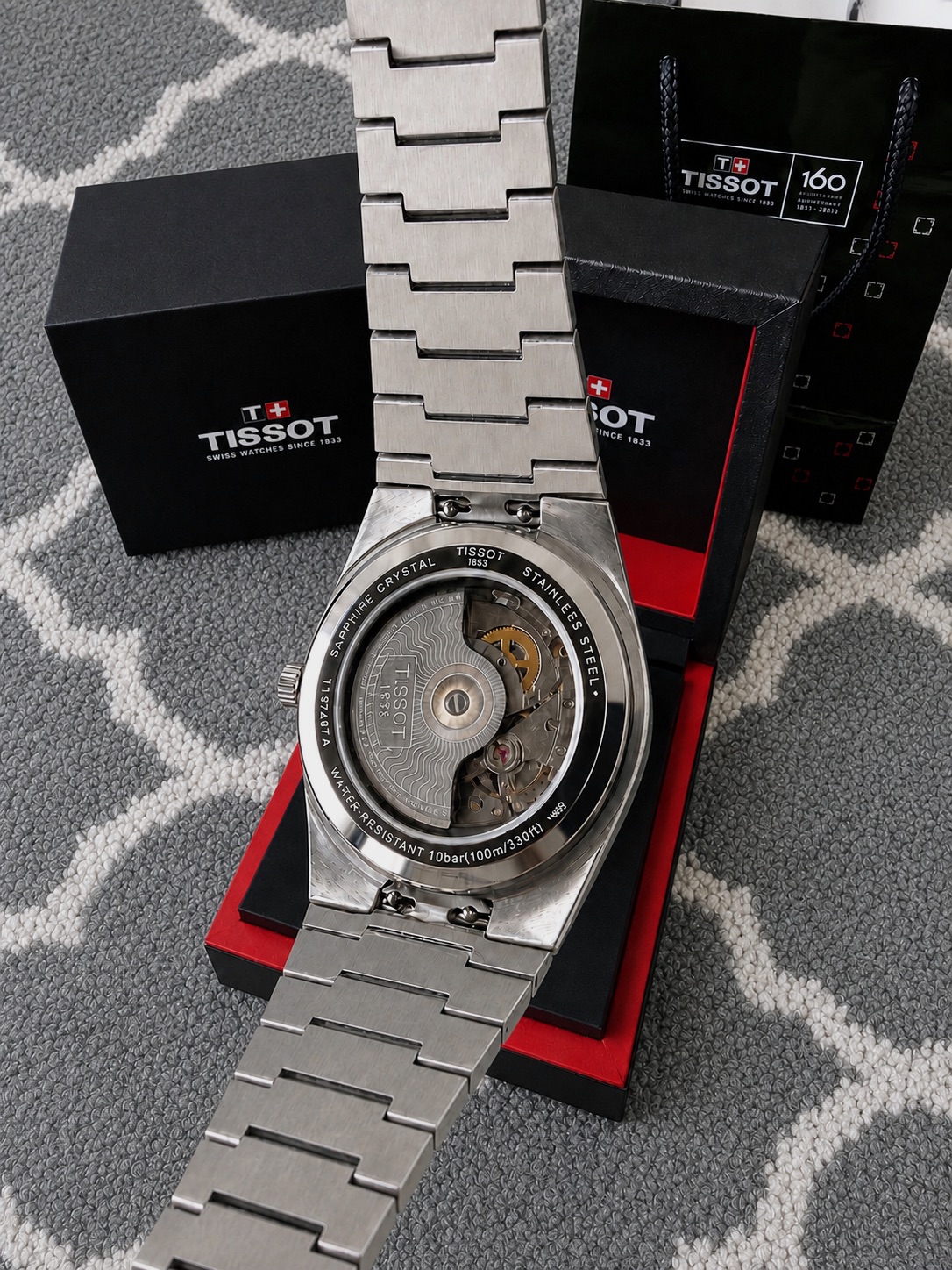 Tissot PRX 80 Ice Blue  – Tissot – bleu glacé 2