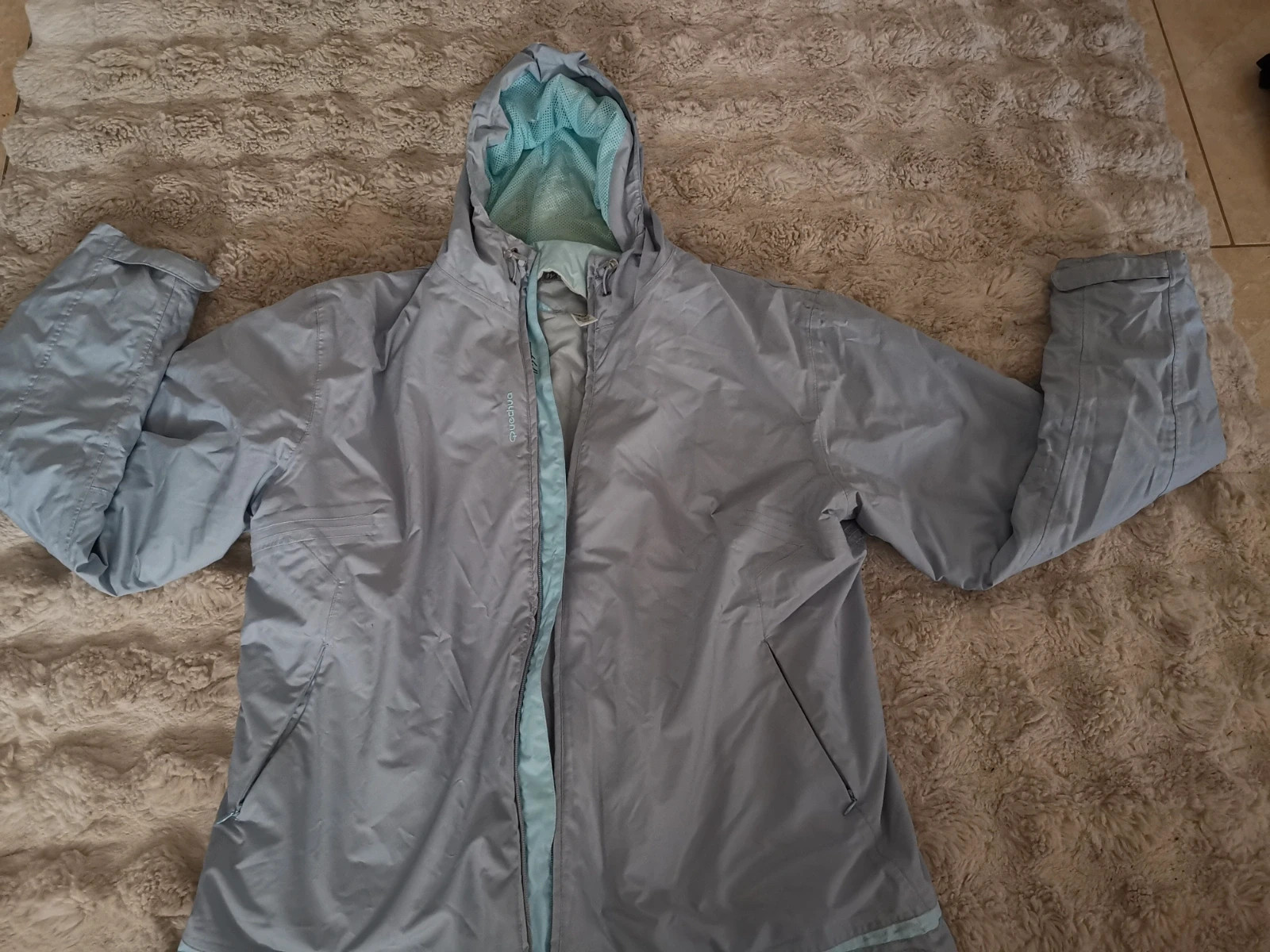 Combinaison de ski manteau taille XXL bleu ciel queshua décathlon – Decathlon – taille XXL / 44 / 16 3
