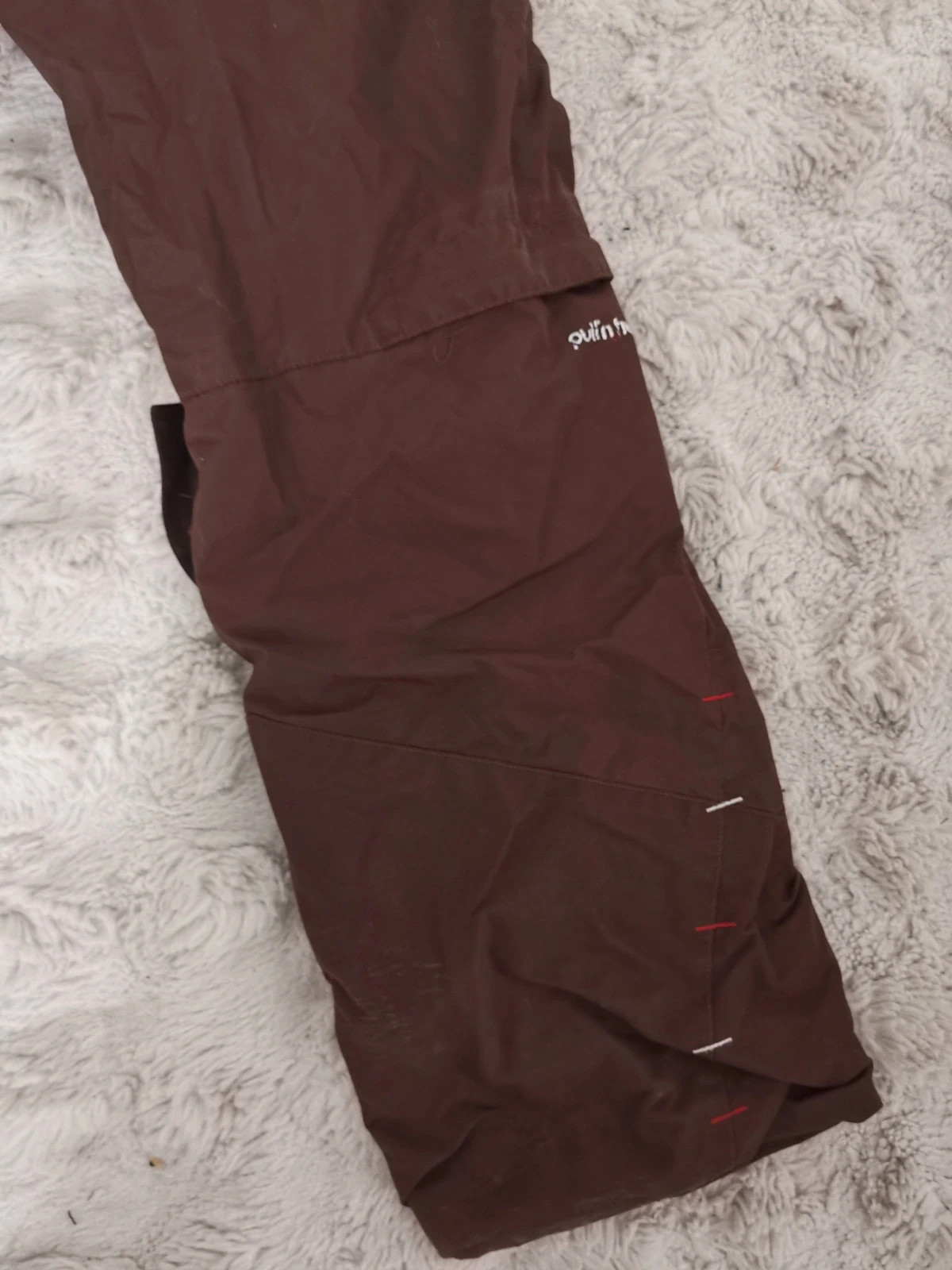 Combinaison de ski pantalon taille 10 ans chaude et imperméable marron mixte pull n fit decathlon – Wed'ze – taille 10 ans / 140 cm 5