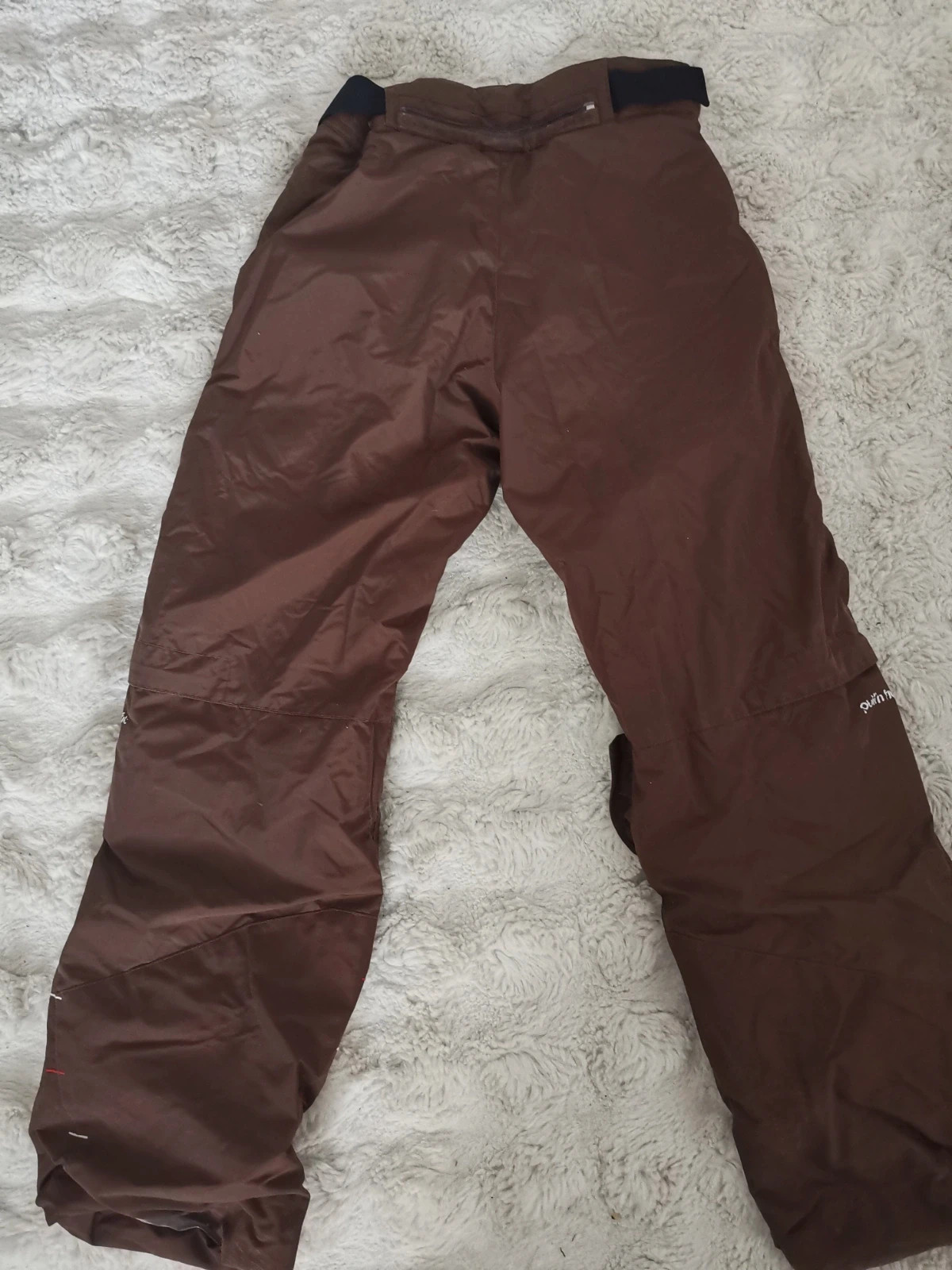 Combinaison de ski pantalon taille 10 ans chaude et imperméable marron mixte pull n fit decathlon – Wed'ze – taille 10 ans / 140 cm 4