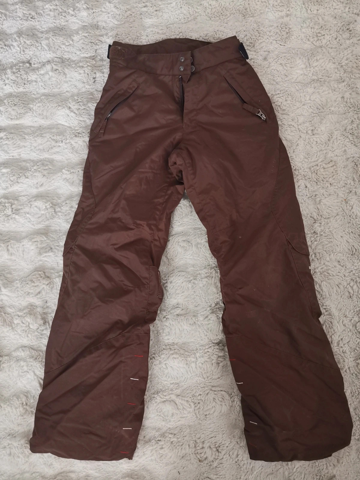 Combinaison de ski pantalon taille 10 ans chaude et imperméable marron mixte pull n fit decathlon – Wed'ze – taille 10 ans / 140 cm 2