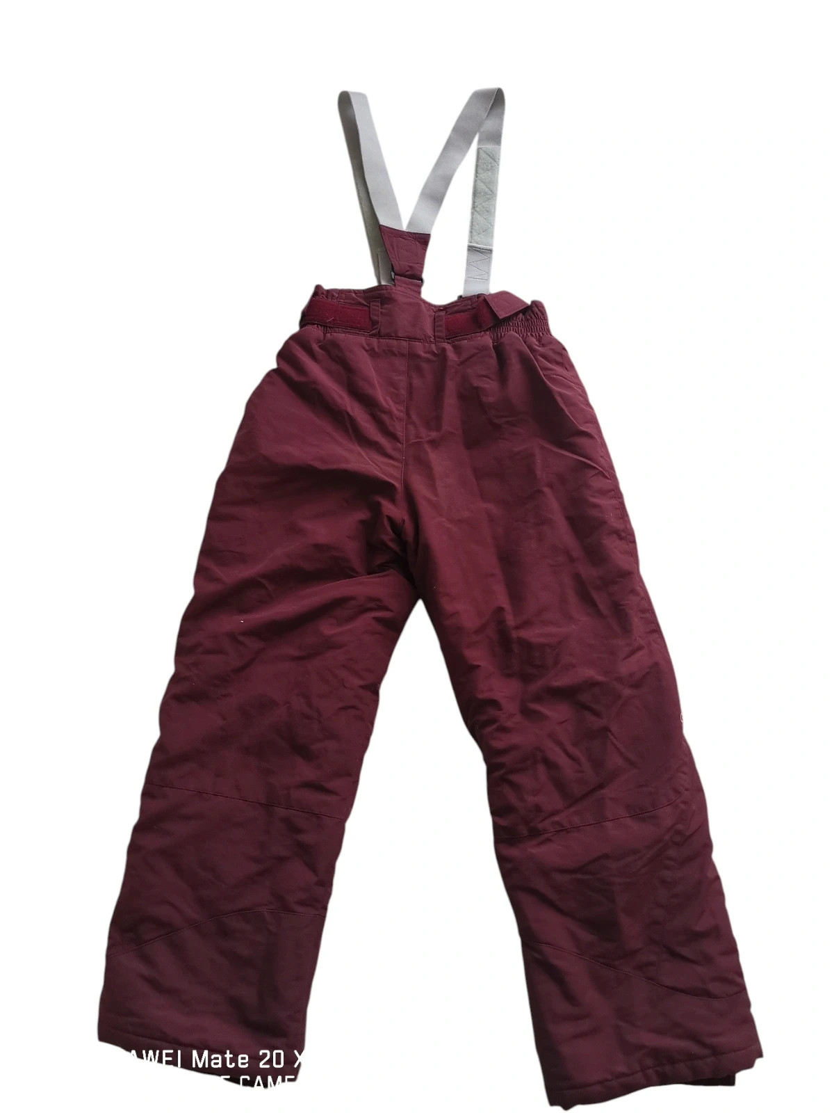 Combinaison de ski pantalon taille 10 ans chaude et imperméable décathlon bordeaux – Decathlon – taille 10 ans / 140 cm 4