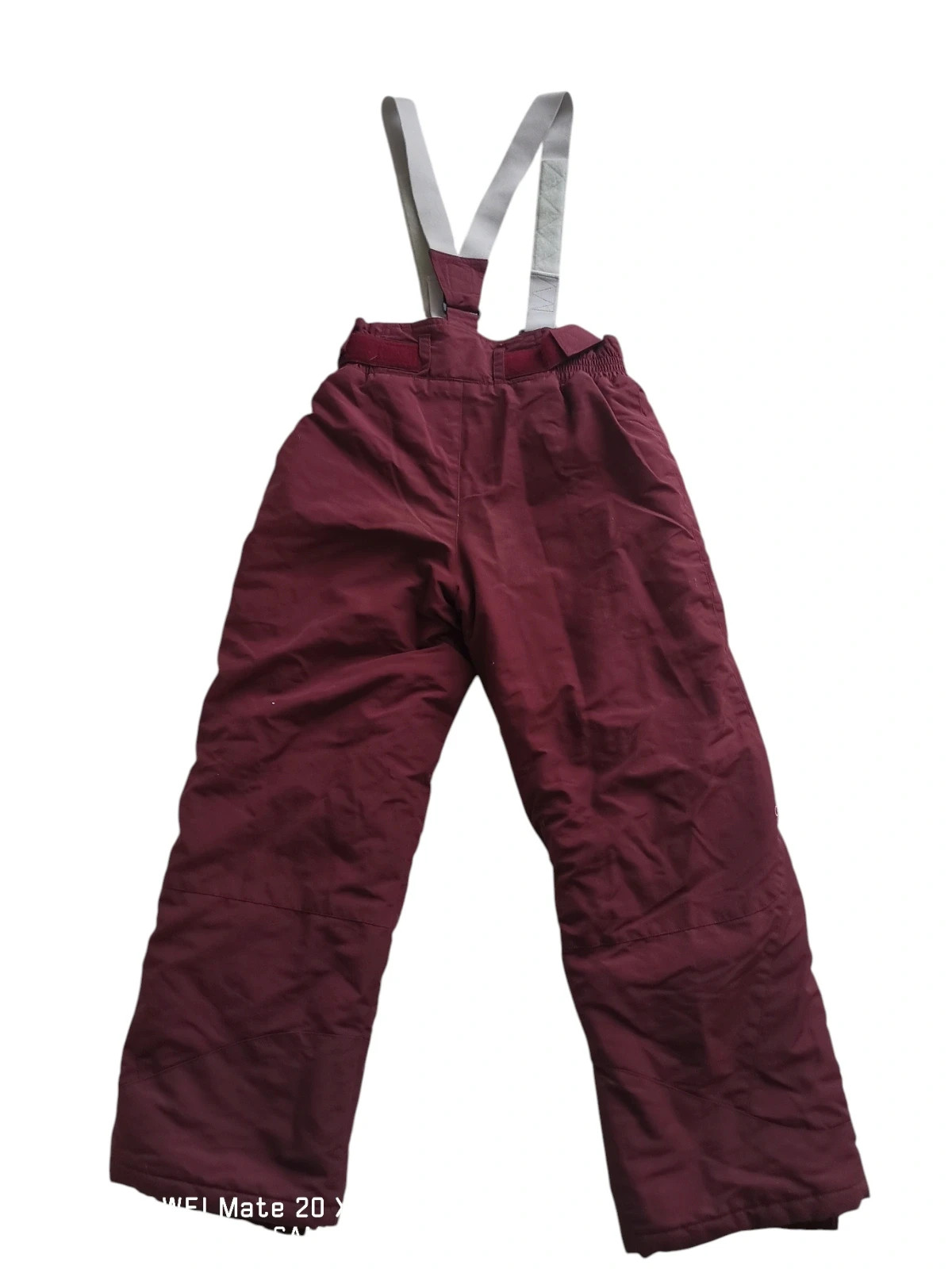 Combinaison de ski pantalon taille 10 ans chaude et imperméable décathlon bordeaux – Decathlon – taille 10 ans / 140 cm 2