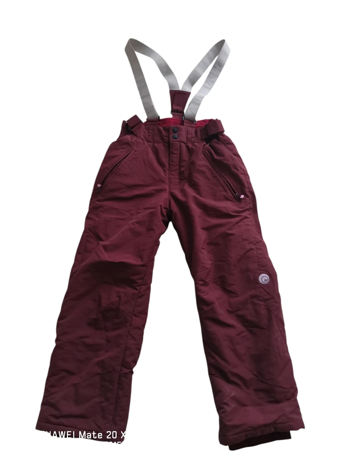 Combinaison de ski pantalon taille 10 ans chaude et imperméable décathlon bordeaux – Decathlon – taille 10 ans / 140 cm 3