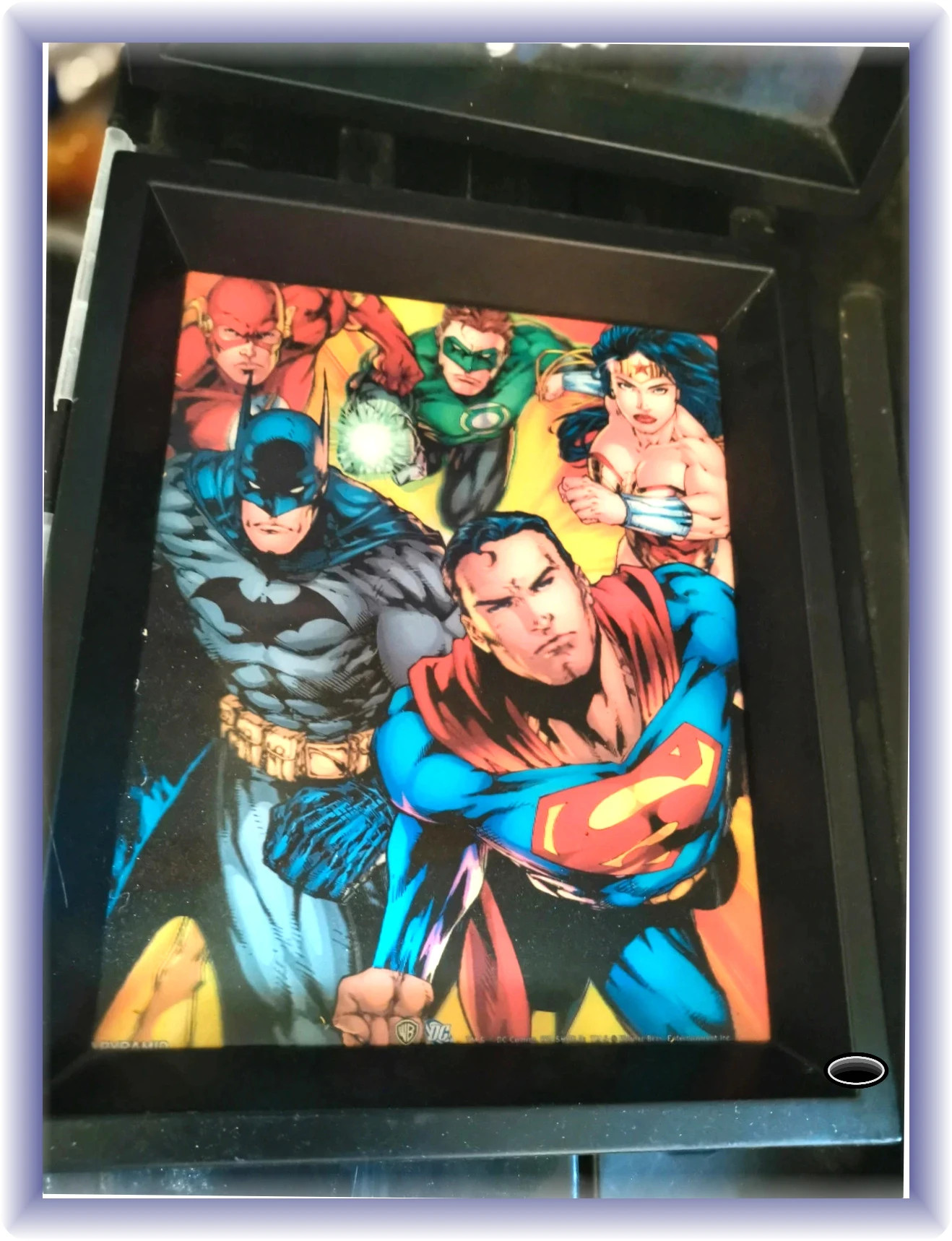 Cadre super heros marvel holographic 3D – Marvel – taille Taille unique 3