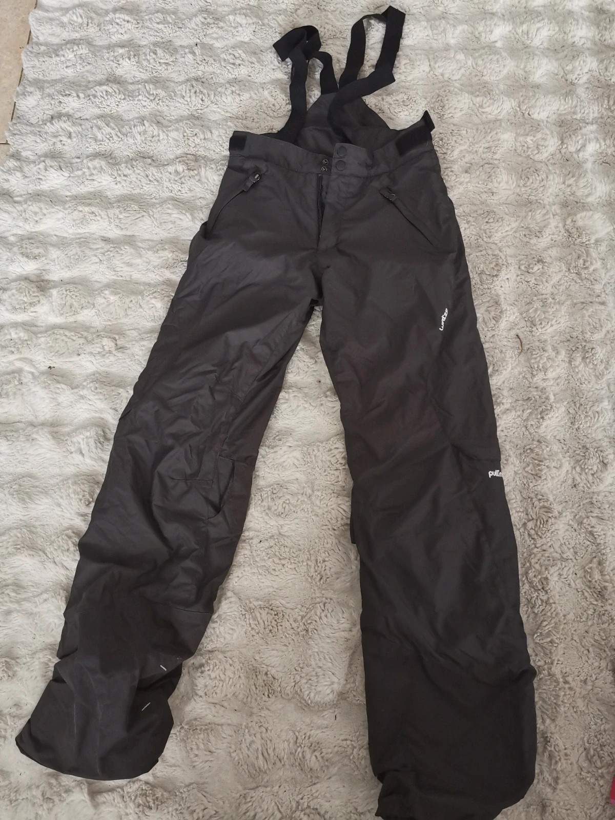 Combinaison de ski pantalon oxylane 14 ans gris imperméable et chaud – Wed'ze – taille 14 ans / 164 cm 2