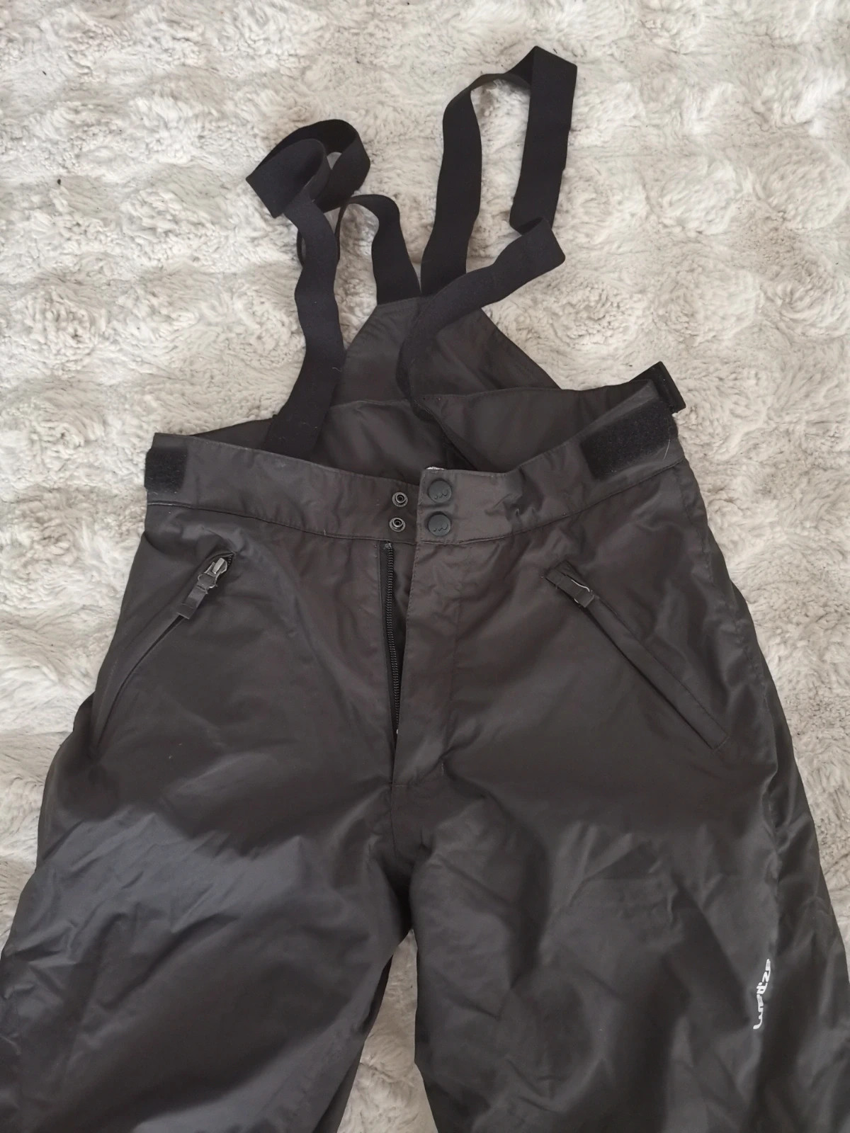 Combinaison de ski pantalon oxylane 14 ans gris imperméable et chaud – Wed'ze – taille 14 ans / 164 cm 5