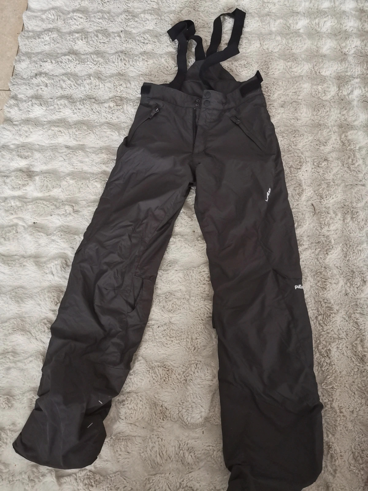 Combinaison de ski pantalon oxylane 14 ans gris imperméable et chaud – Wed'ze – taille 14 ans / 164 cm 3