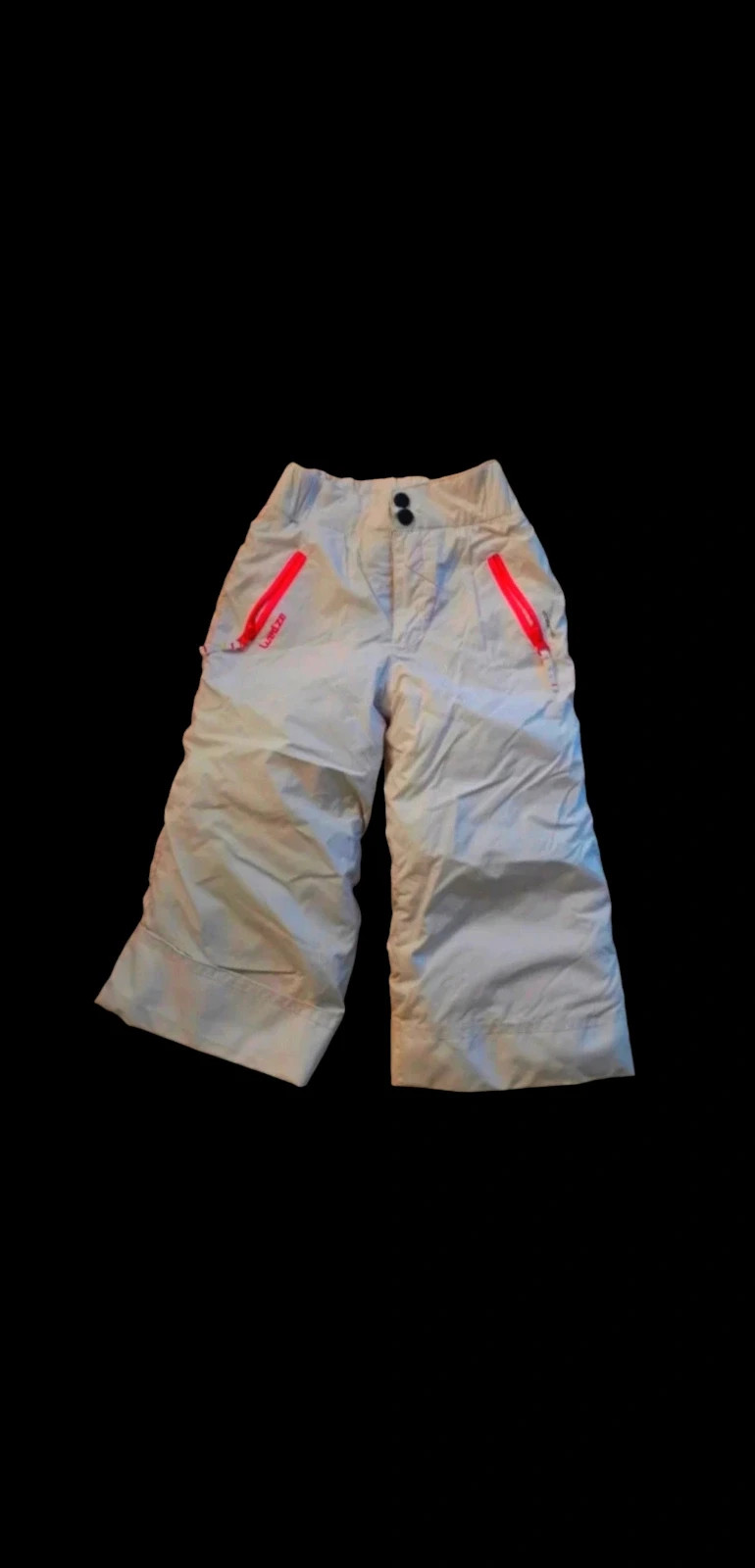 Combinaison de ski pantalon taille 4 ans chaude et imperméable décathlon blanc rose wedze – Wed'ze – taille 4 ans / 104 cm 3