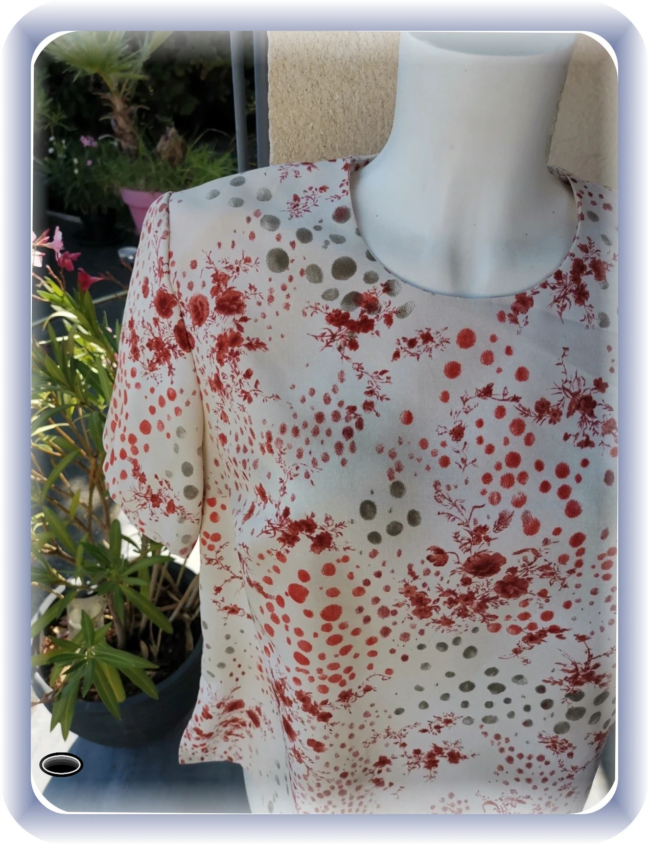 Très jolie haut gevana taille 46 et fluide – Gévana – taille XXXL / 46 / 18 5