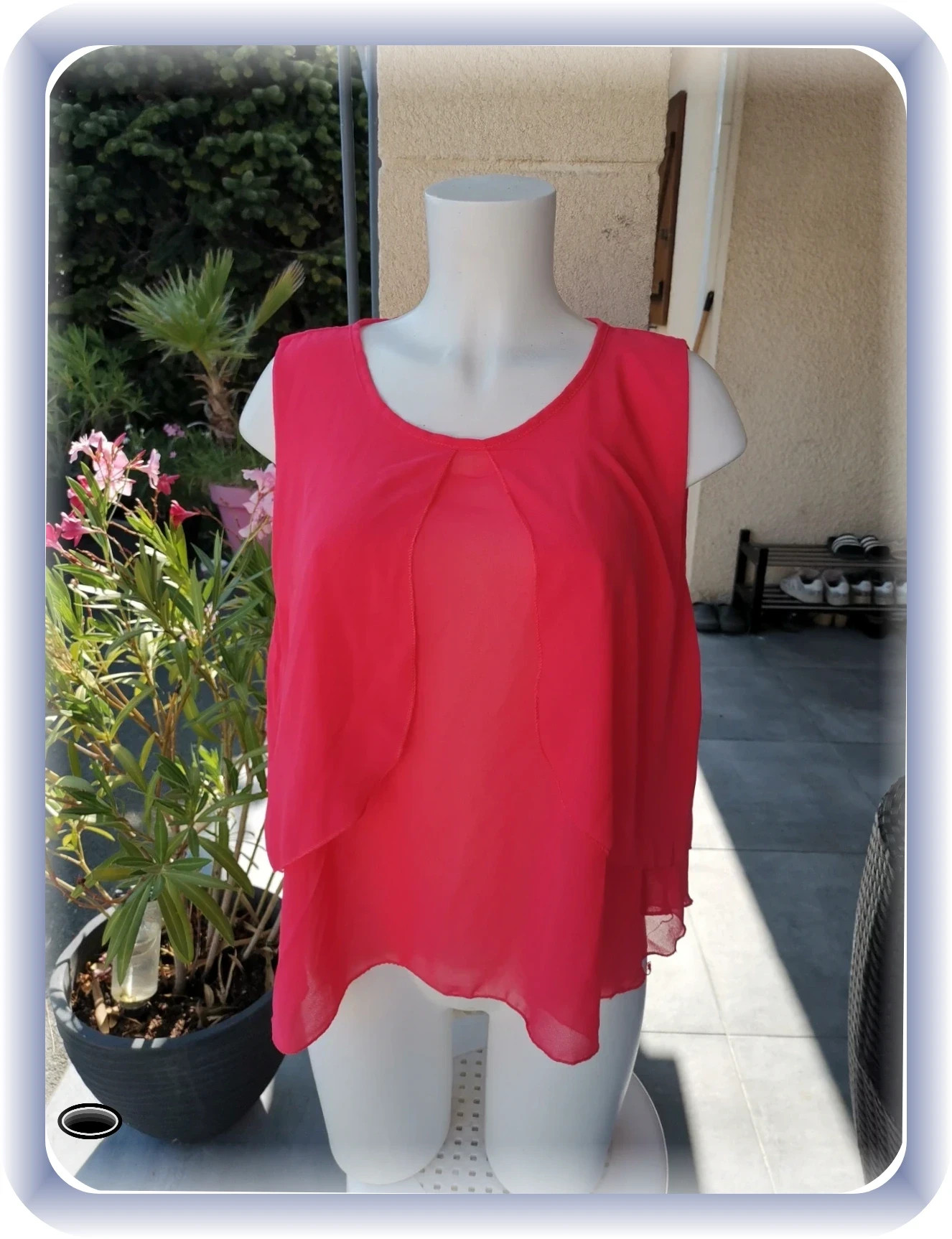 Très jolie haut taille L neuf fluide – indépendante – taille L / 40 / 12 4