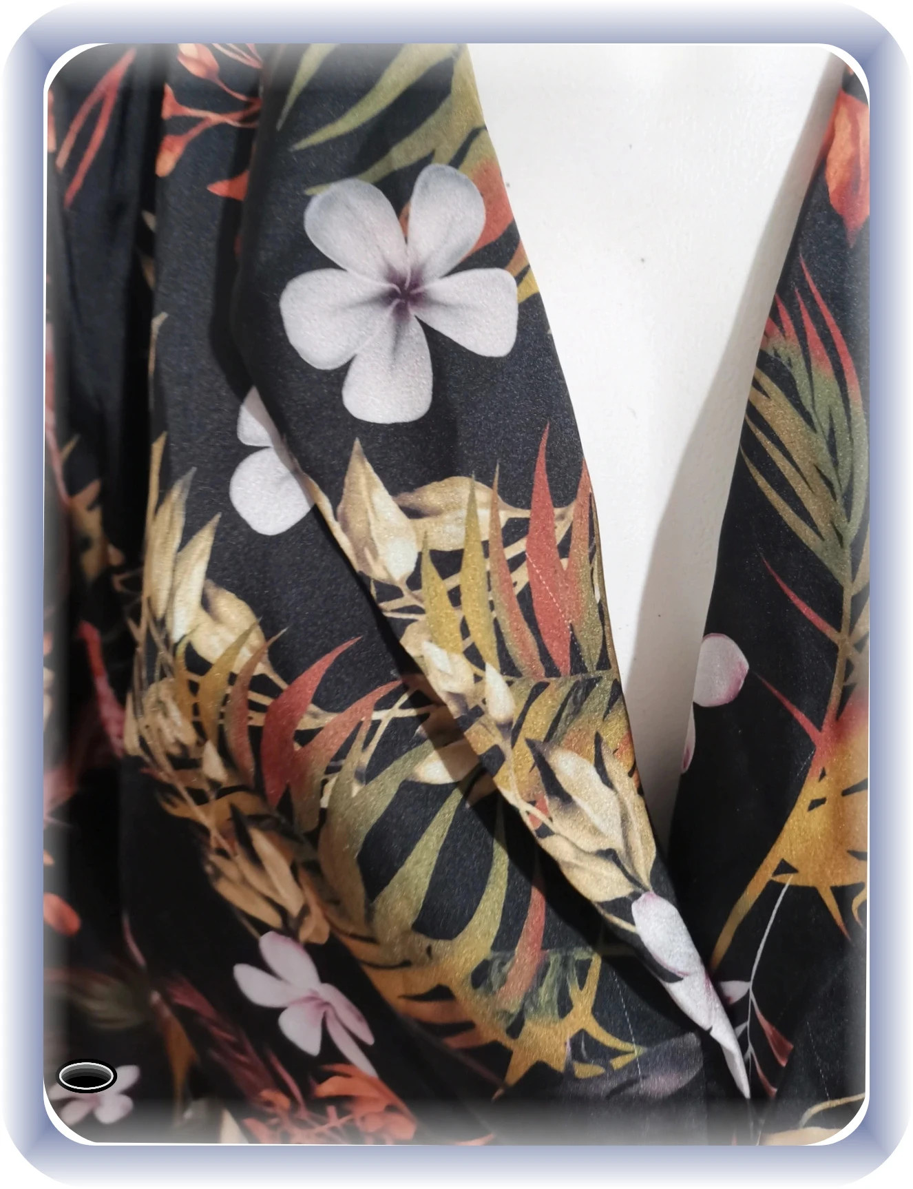Superbe body imprimé floral taille s zara touche soie – Zara – taille S / 36 / 8 3