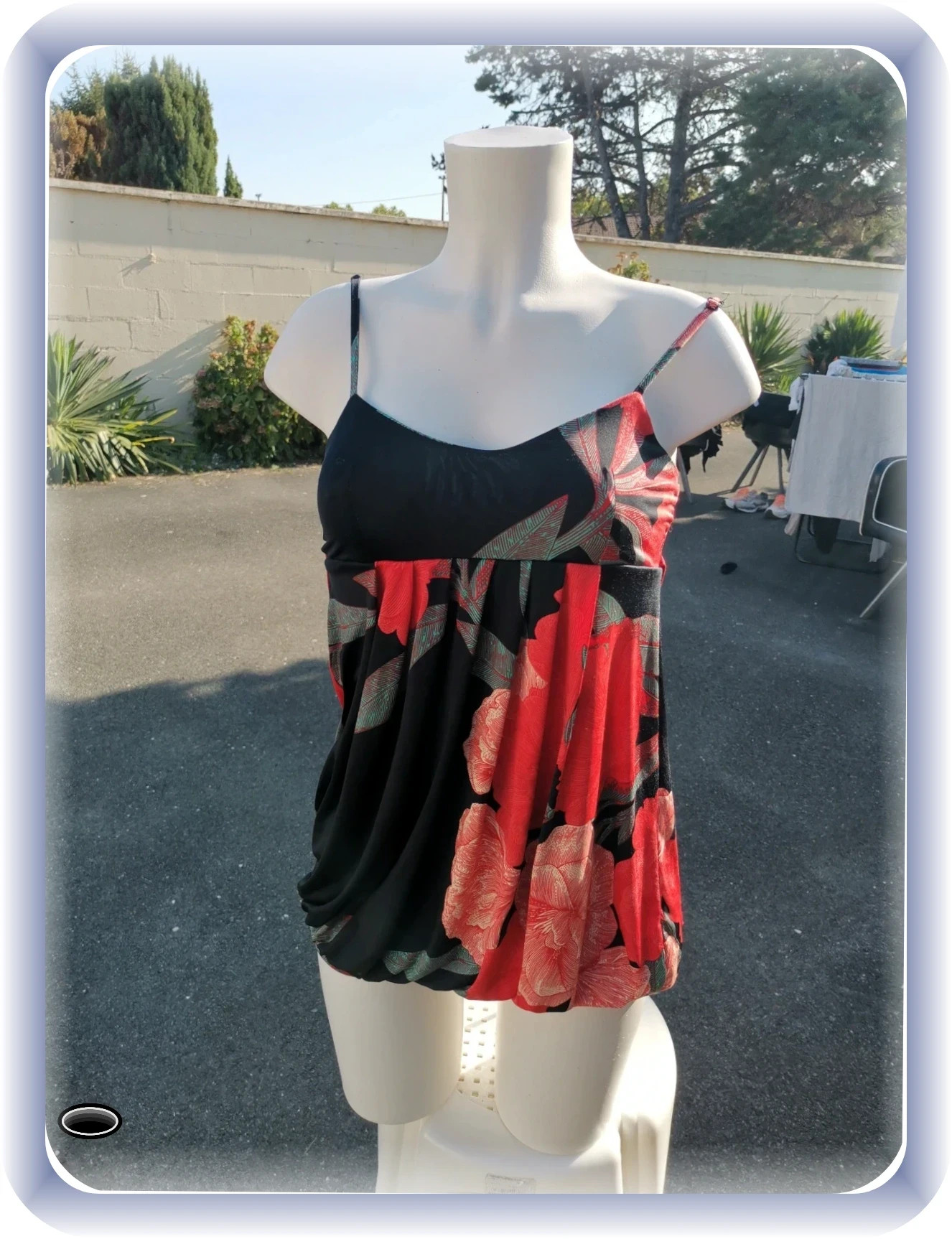 Très jolie haut look taille xs