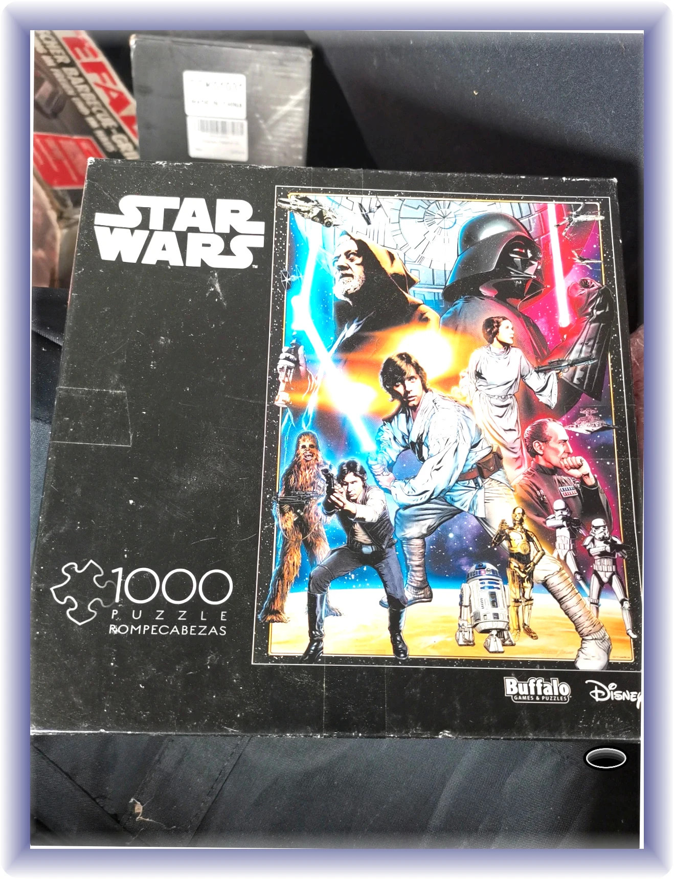Puzzle star wars 1000 pièces vintage