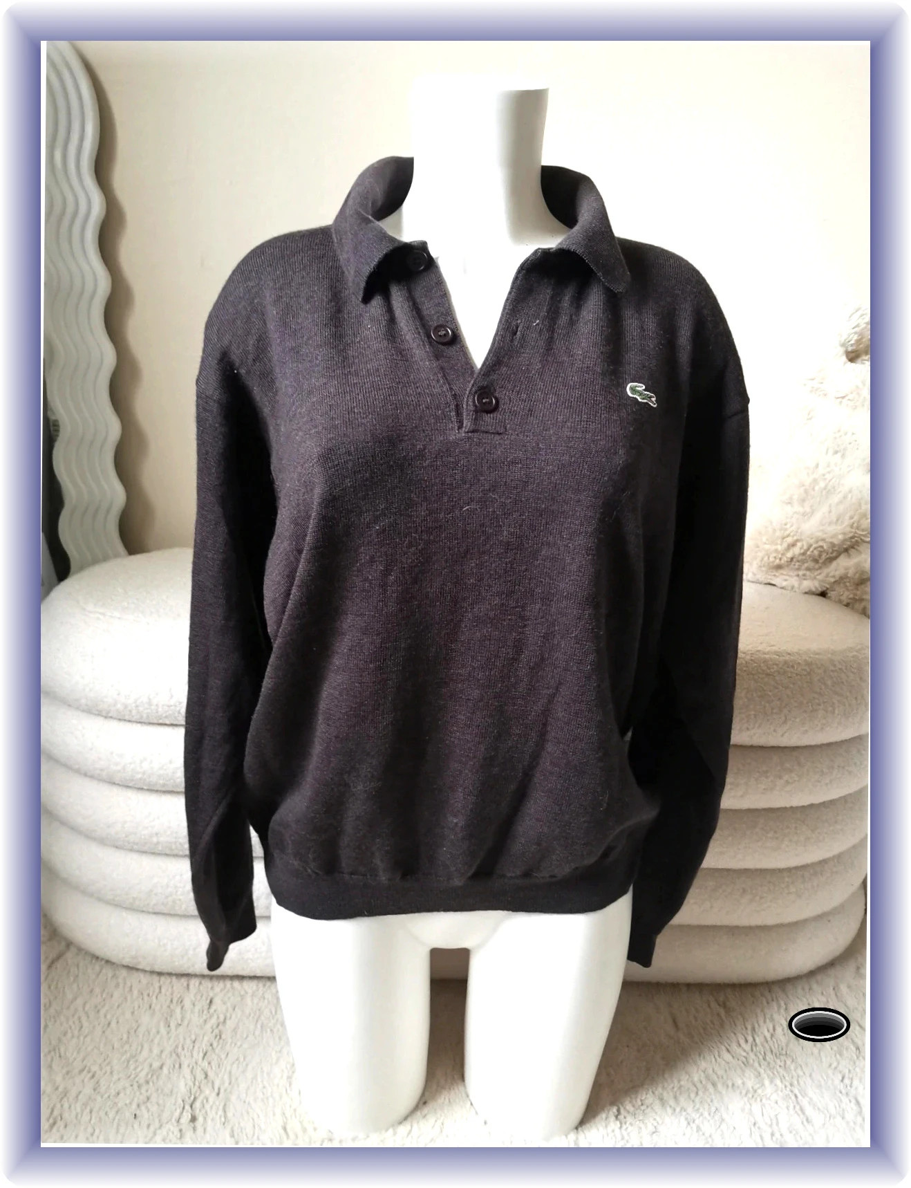 Pull lacoste taille L marron – Lacoste – taille L 3