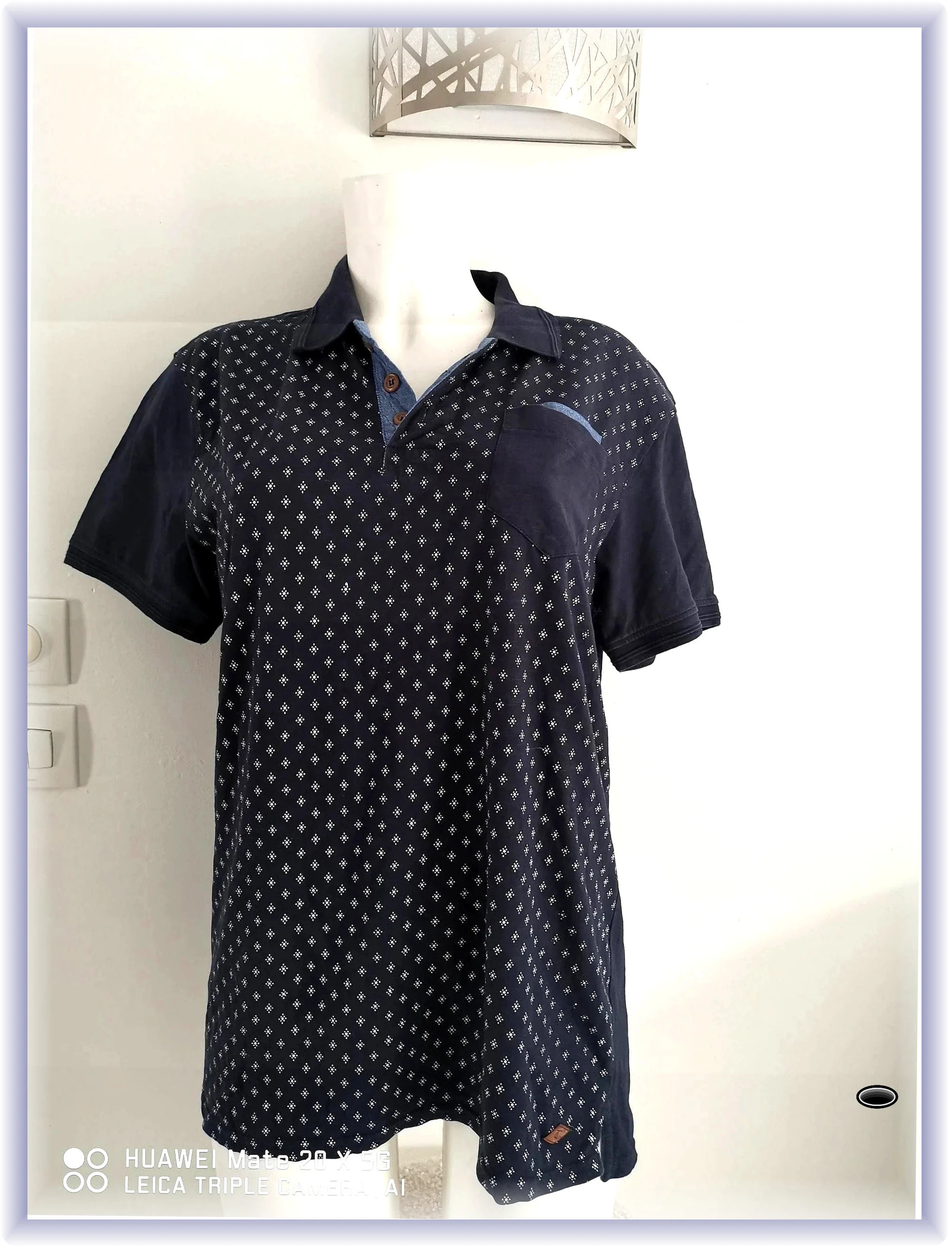polo lee Cooper jean taille L bleu