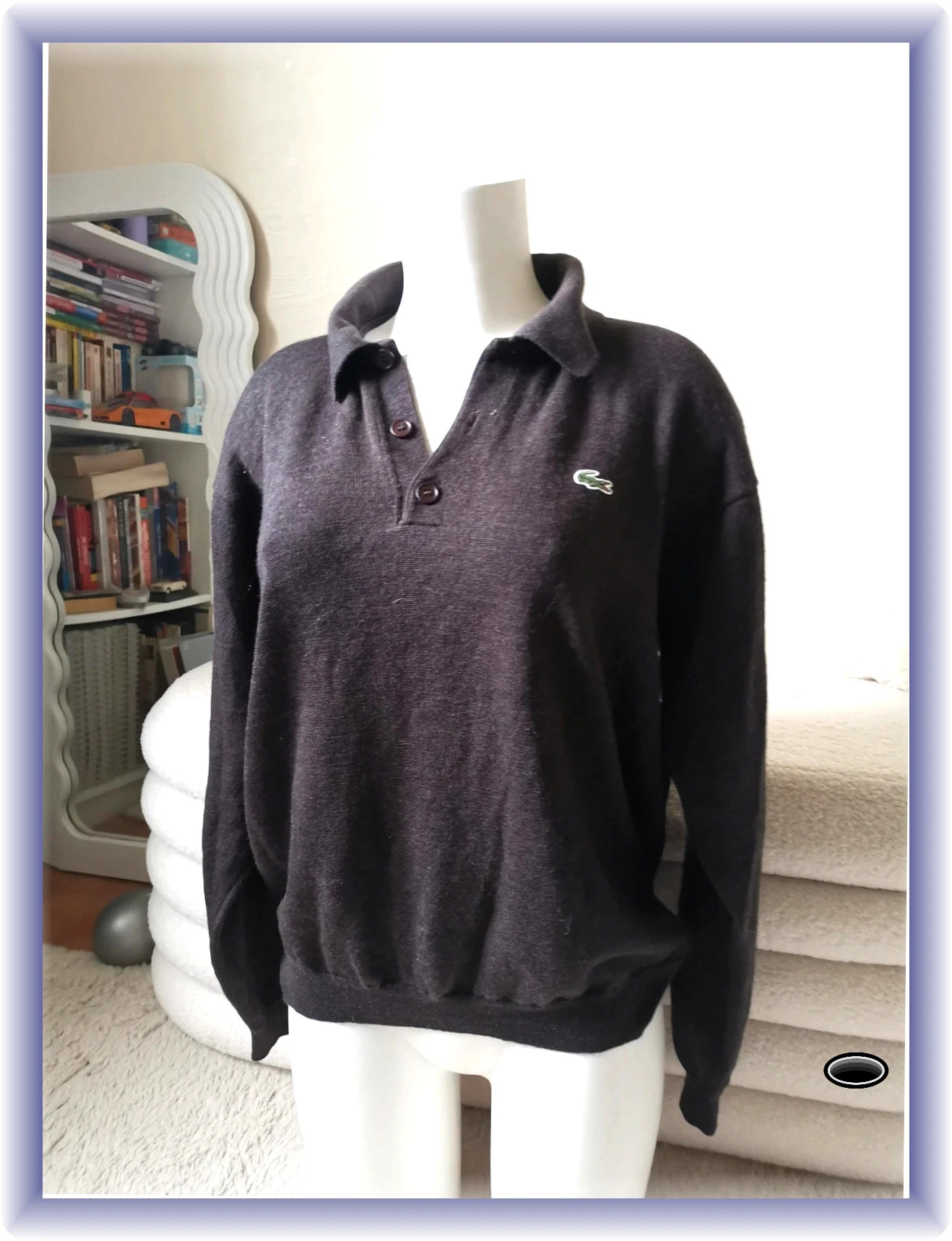 Pull lacoste taille L marron – Lacoste – taille L 2