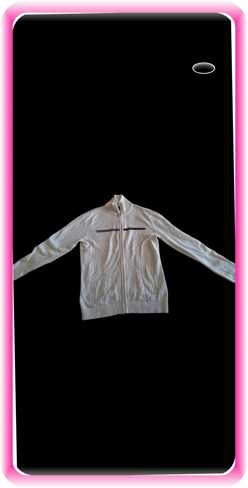 gilet tommy hilfiger taille M crème – Tommy Hilfiger – taille M 4