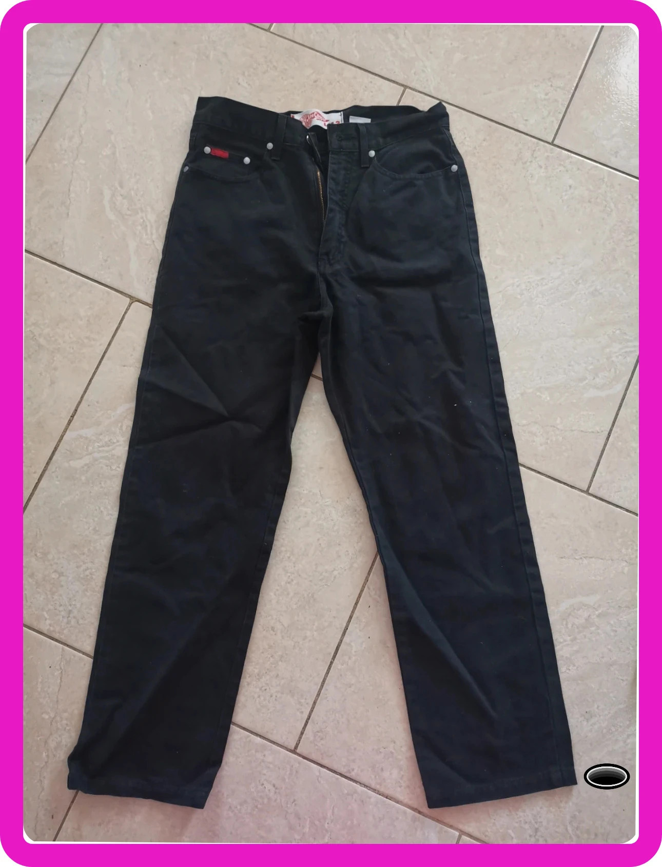 Jean lee Cooper W29 black l 12 100%coton