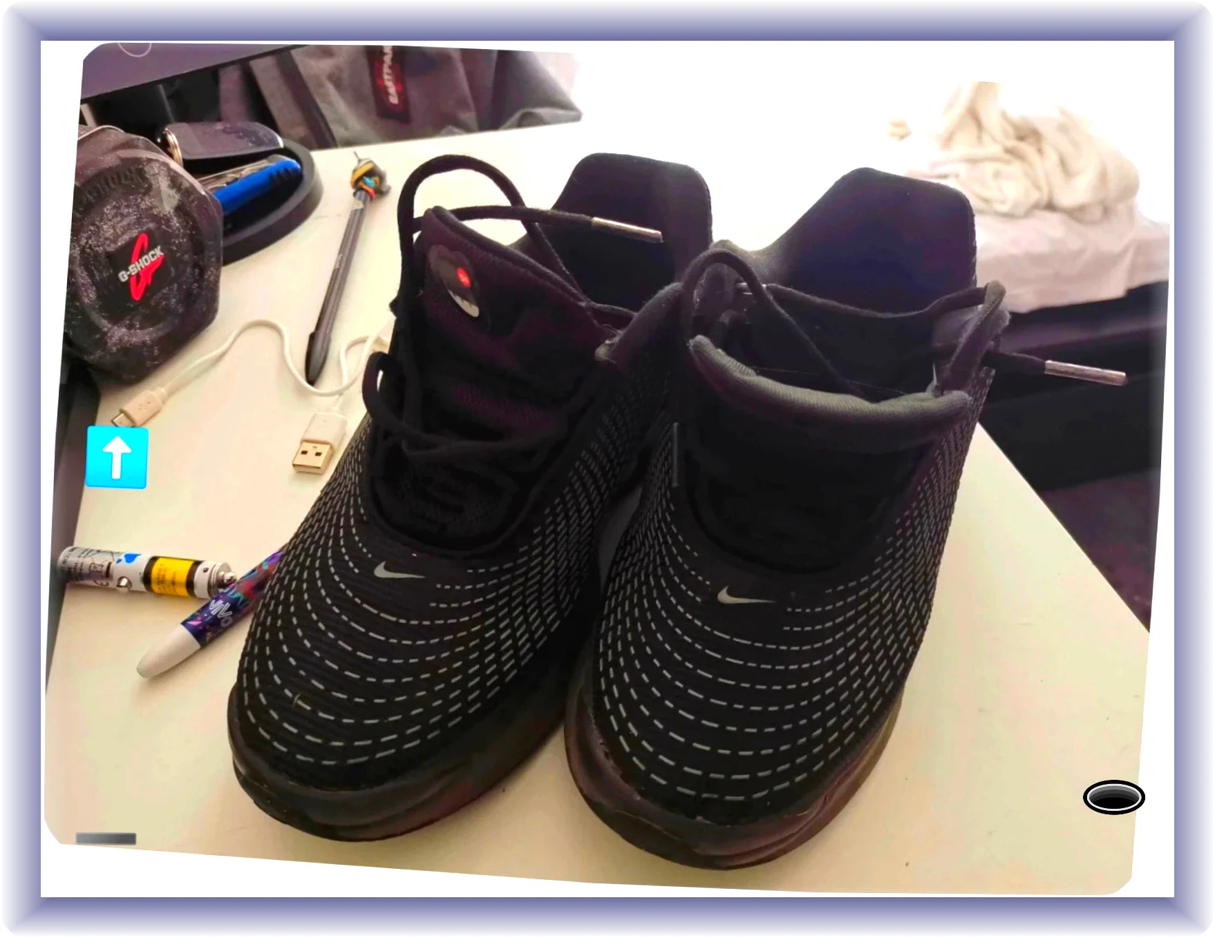 basket Air max dn noir taille 38 très bonne état