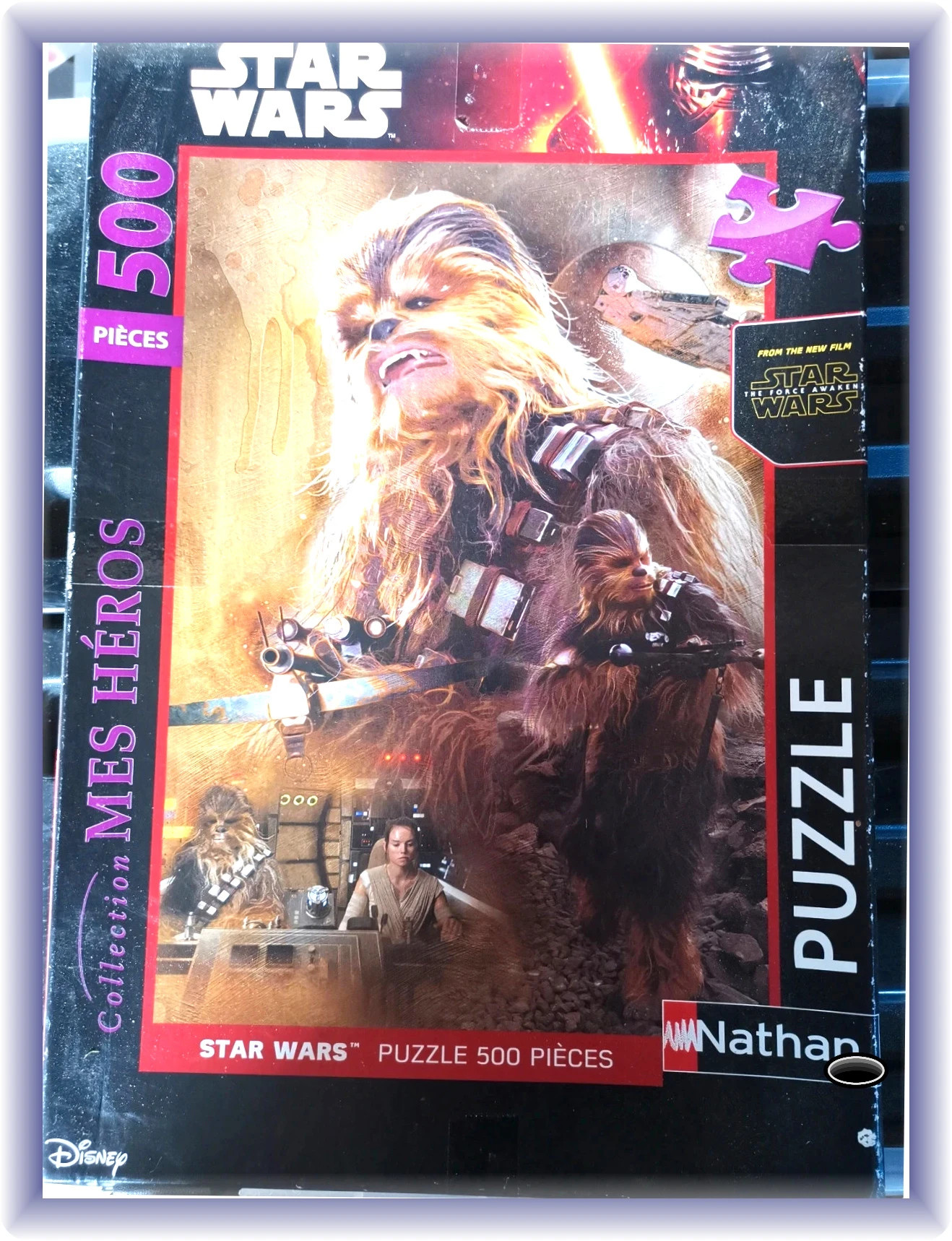 Puzzle star wars 500 pieces vintage chubaka – Nathan 2