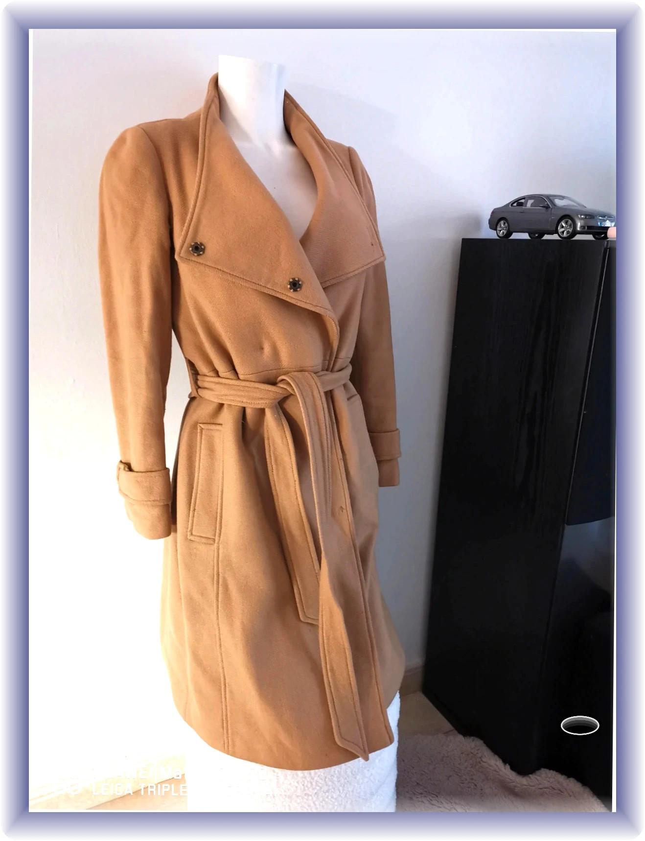 très beau manteau trench asos taille 36 camel – ASOS – taille S / 36 / 8 4