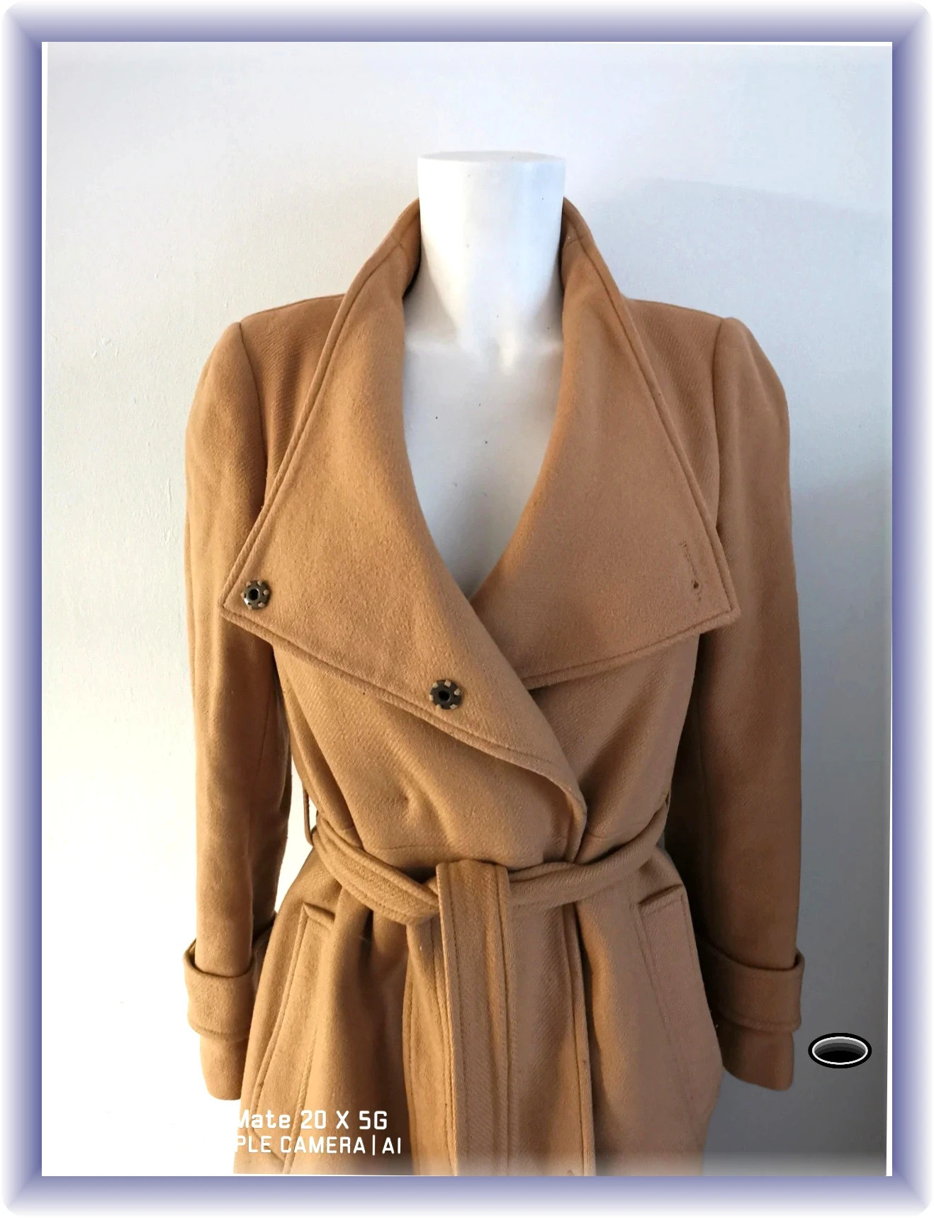 très beau manteau trench asos taille 36 camel – ASOS – taille S / 36 / 8 5