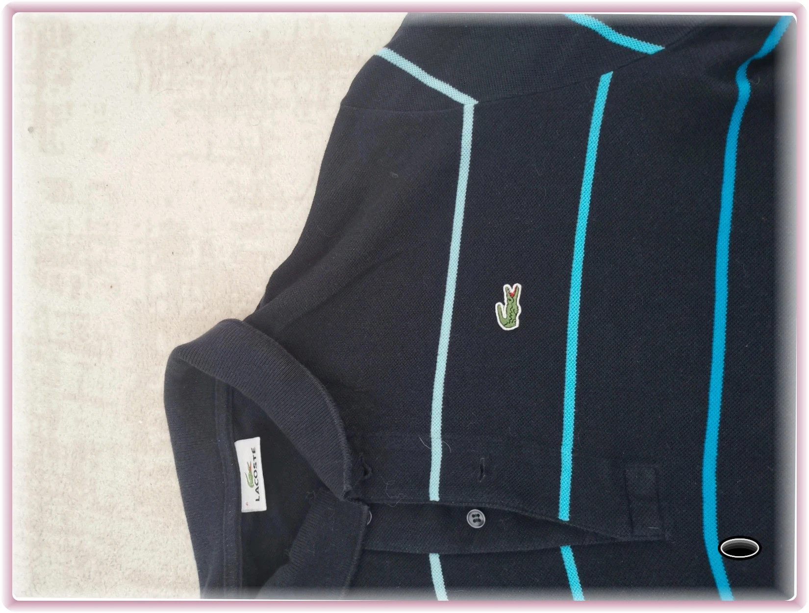 Polo lacoste manche longue taille M – Lacoste – taille M 4