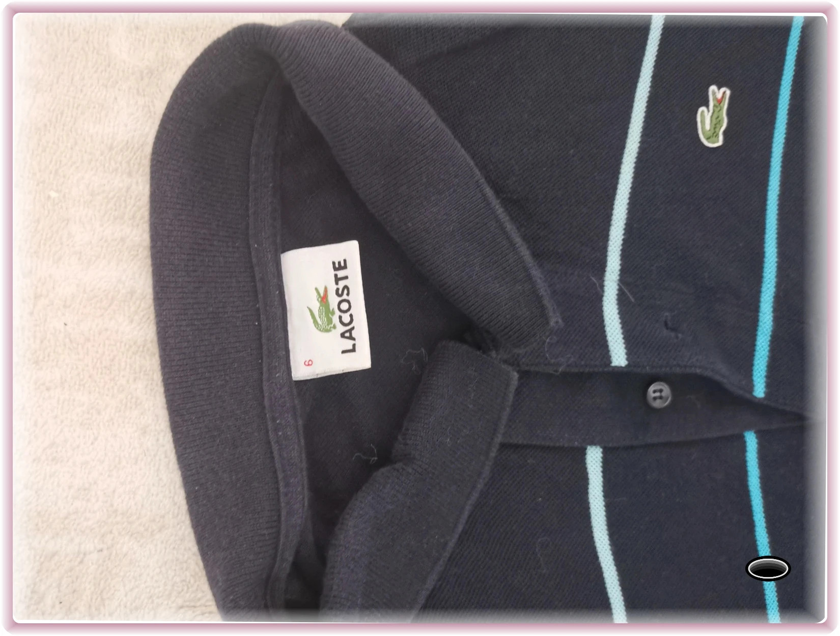 Polo lacoste manche longue taille M – Lacoste – taille M 3