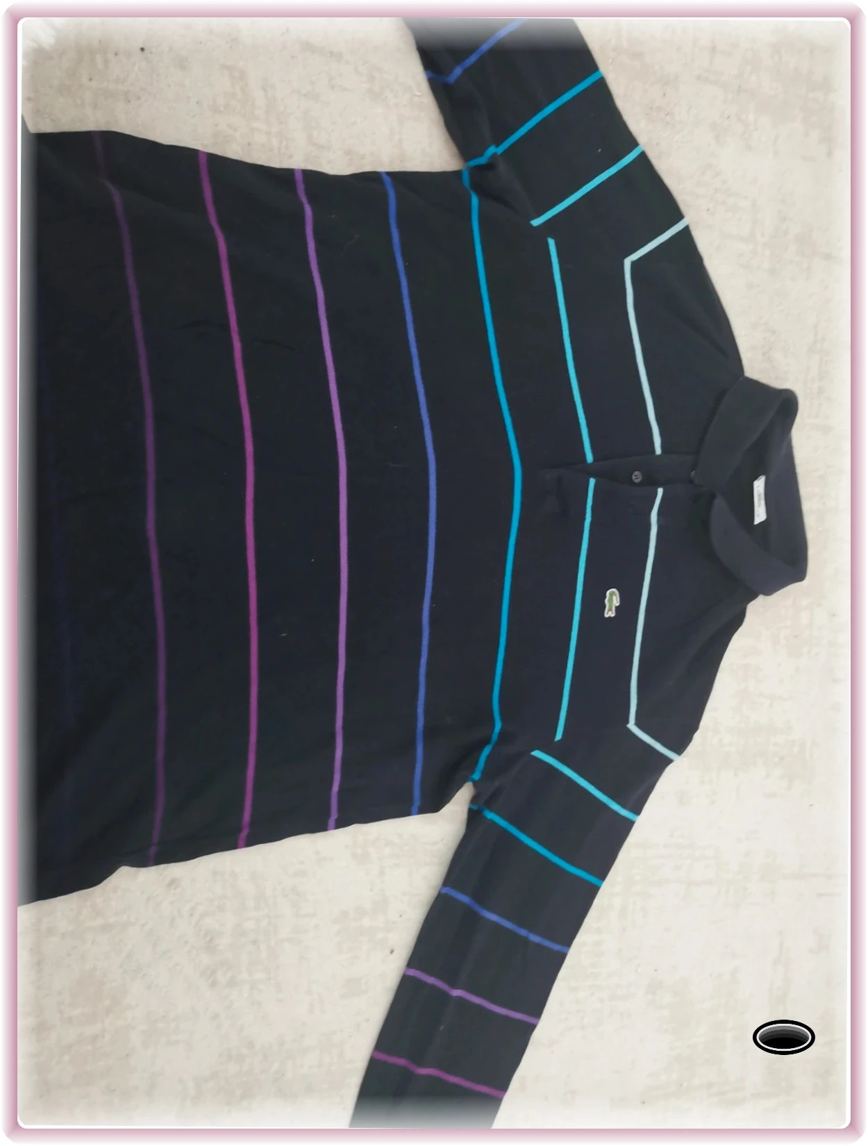 Polo lacoste manche longue taille M – Lacoste – taille M 2