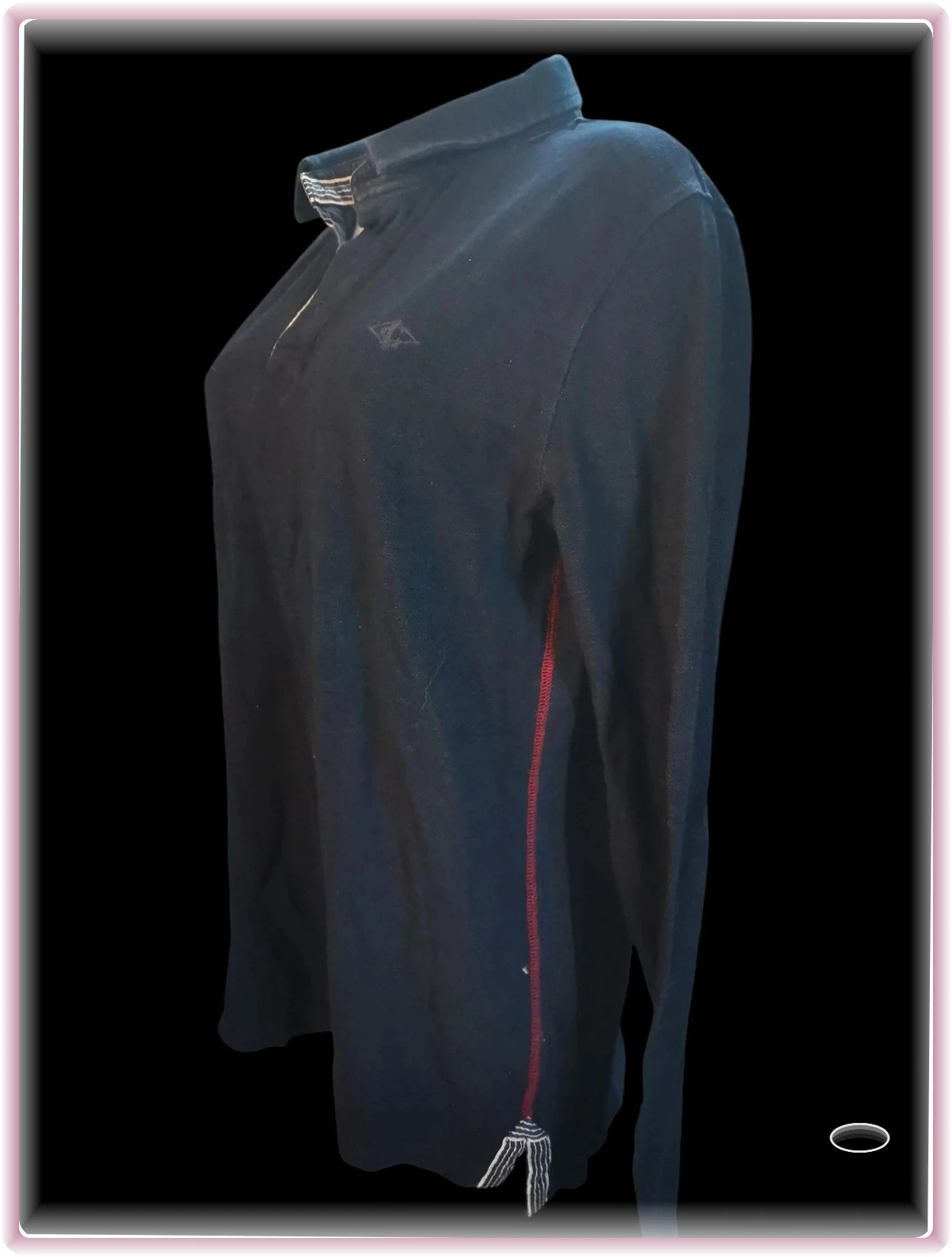 polo manche longue lee Cooper taille L east London bleu marine – Lee Cooper – taille L 4