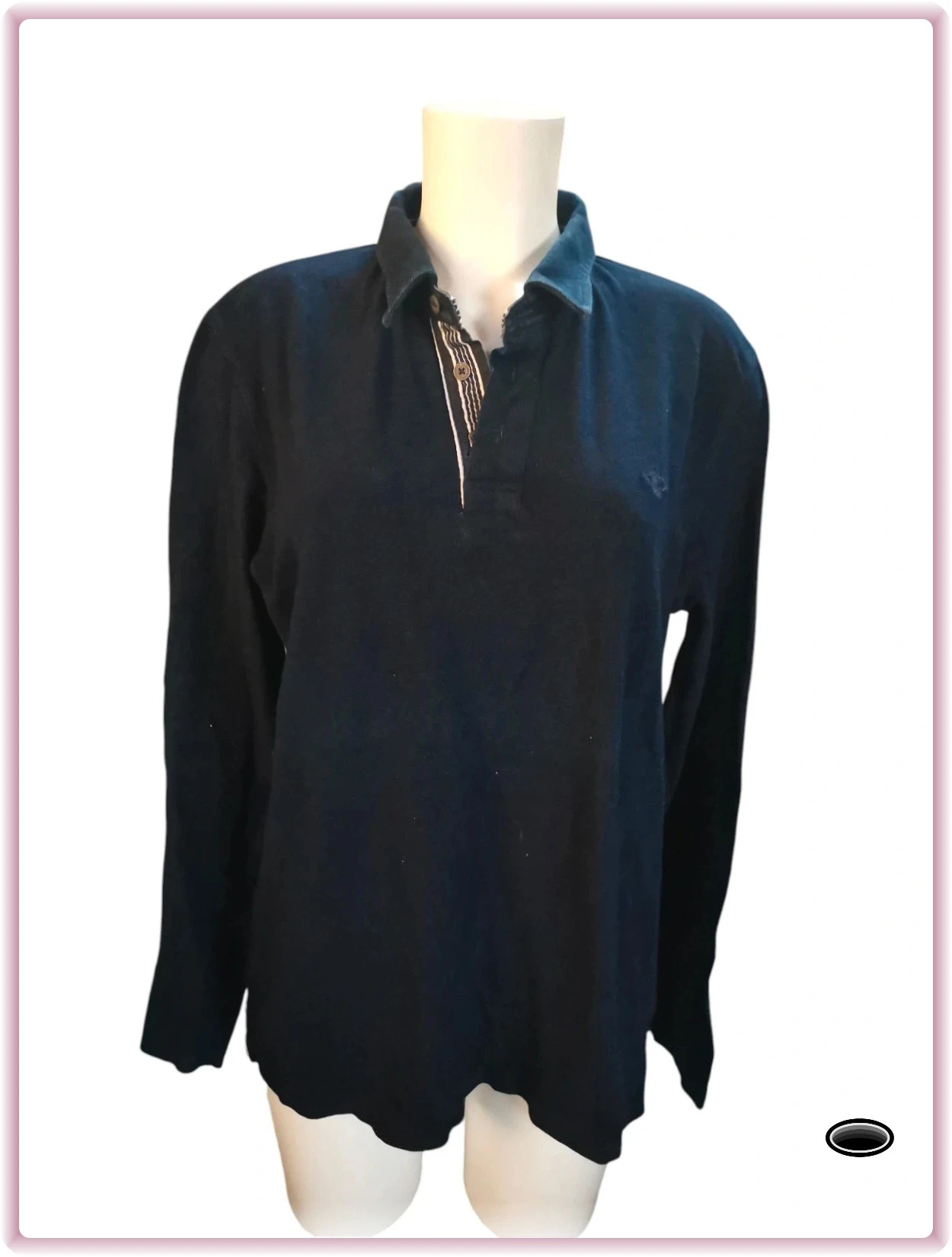 polo manche longue lee Cooper taille L east London bleu marine – Lee Cooper – taille L 2