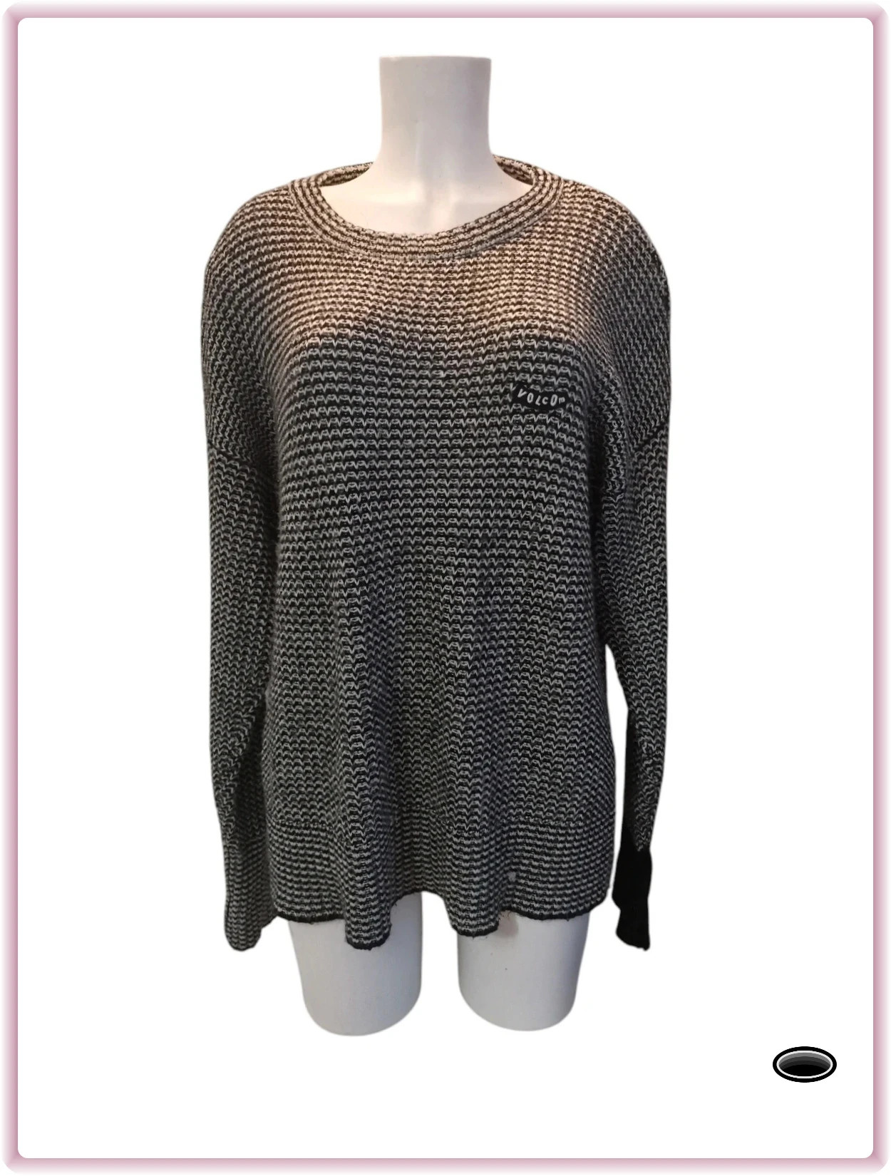 pull volcom taille xs gris noir – Volcom – taille XS 3